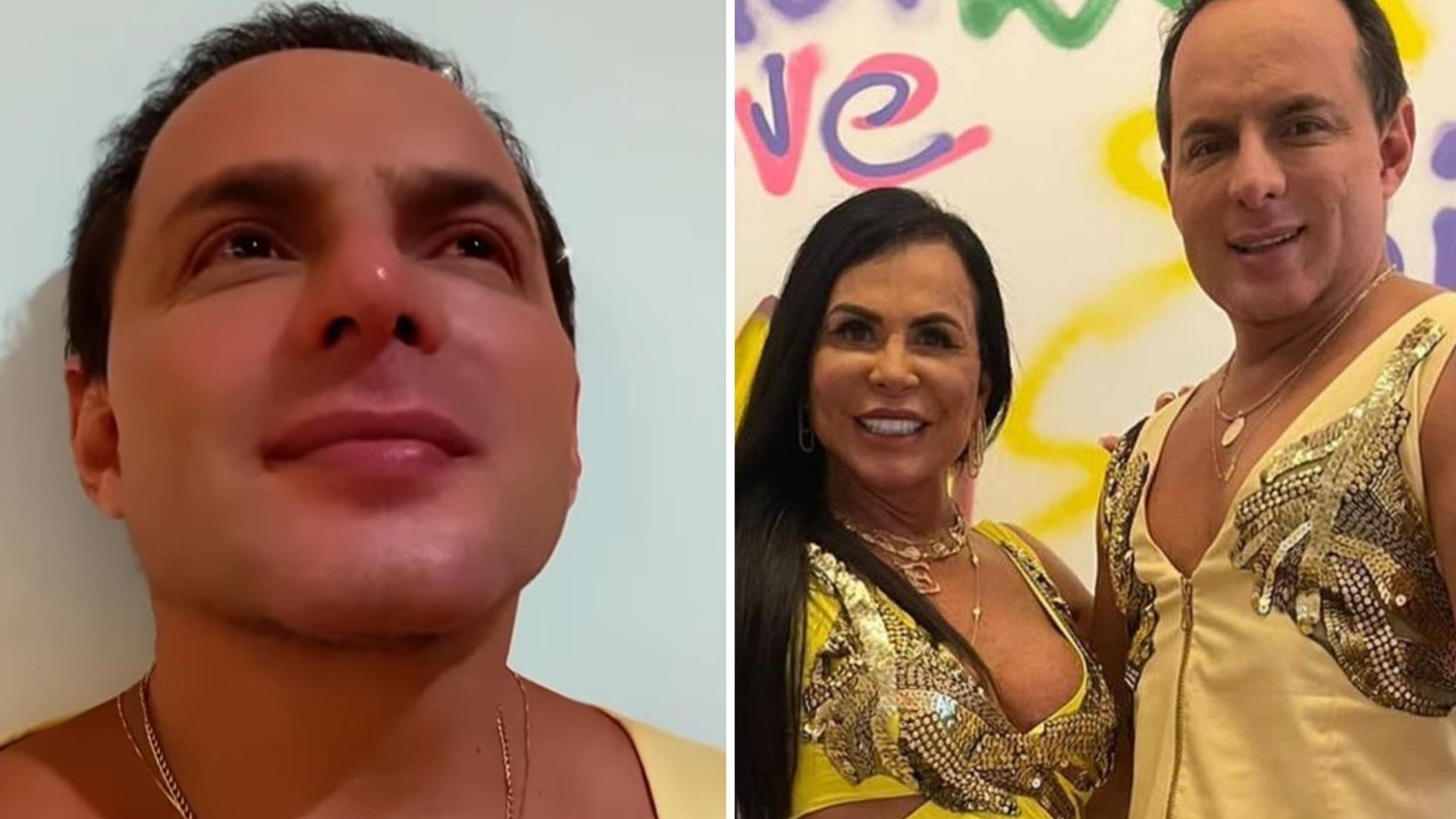Marido cai no choro ao falar sobre Gretchen: “Guerreira, que me faz evoluir”