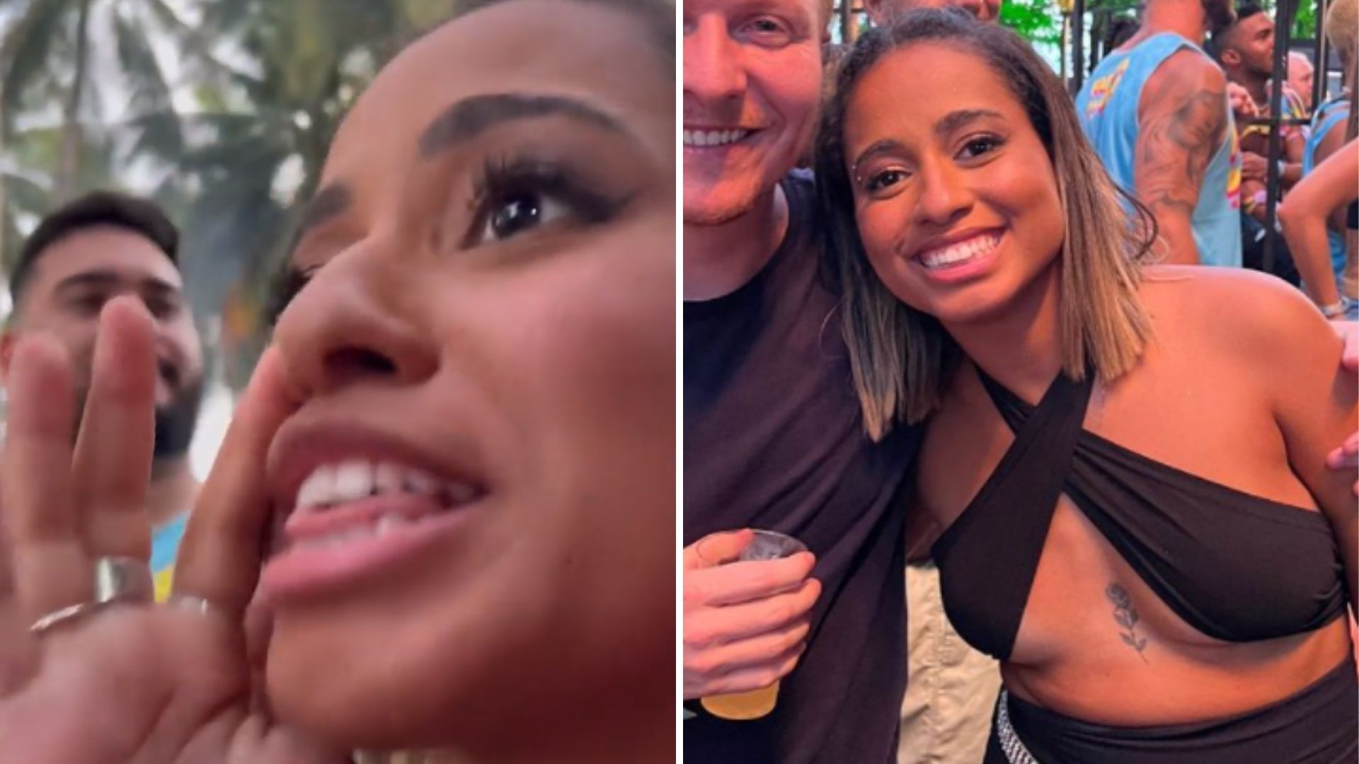 MC Loma paga mico ao confundir irmão de Michel Teló com o cantor: “É o Michel!”
