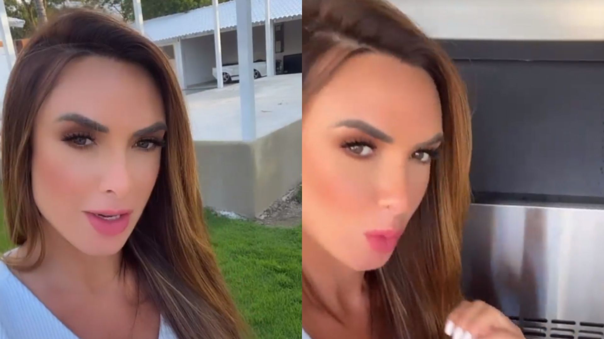 Nicole Bahls manda construir palco em seu sítio: “Para fazer minhas festas”