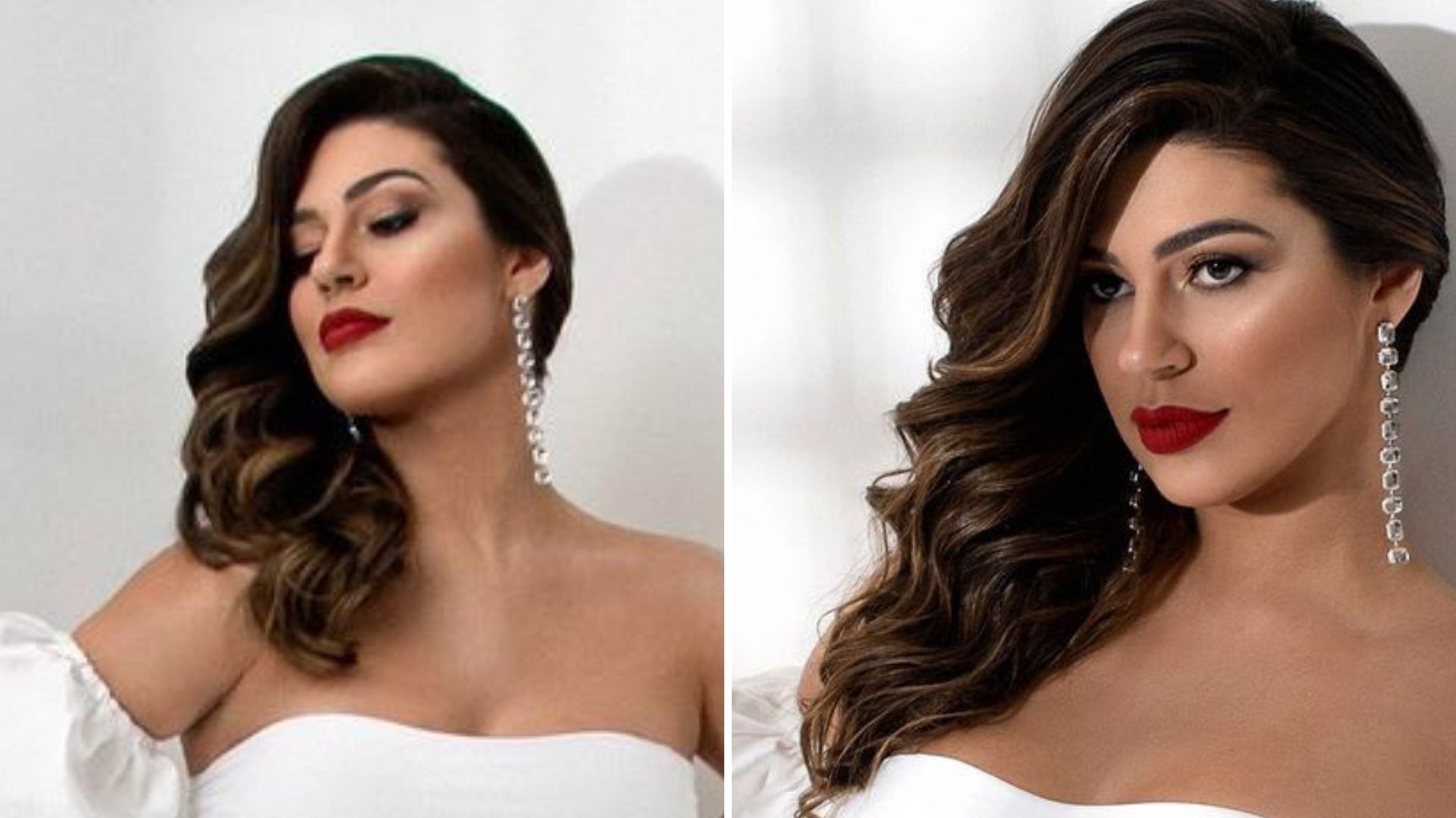 Ex-BBB Vivian Amorim elege vestido branco justinho para exibir barrigão