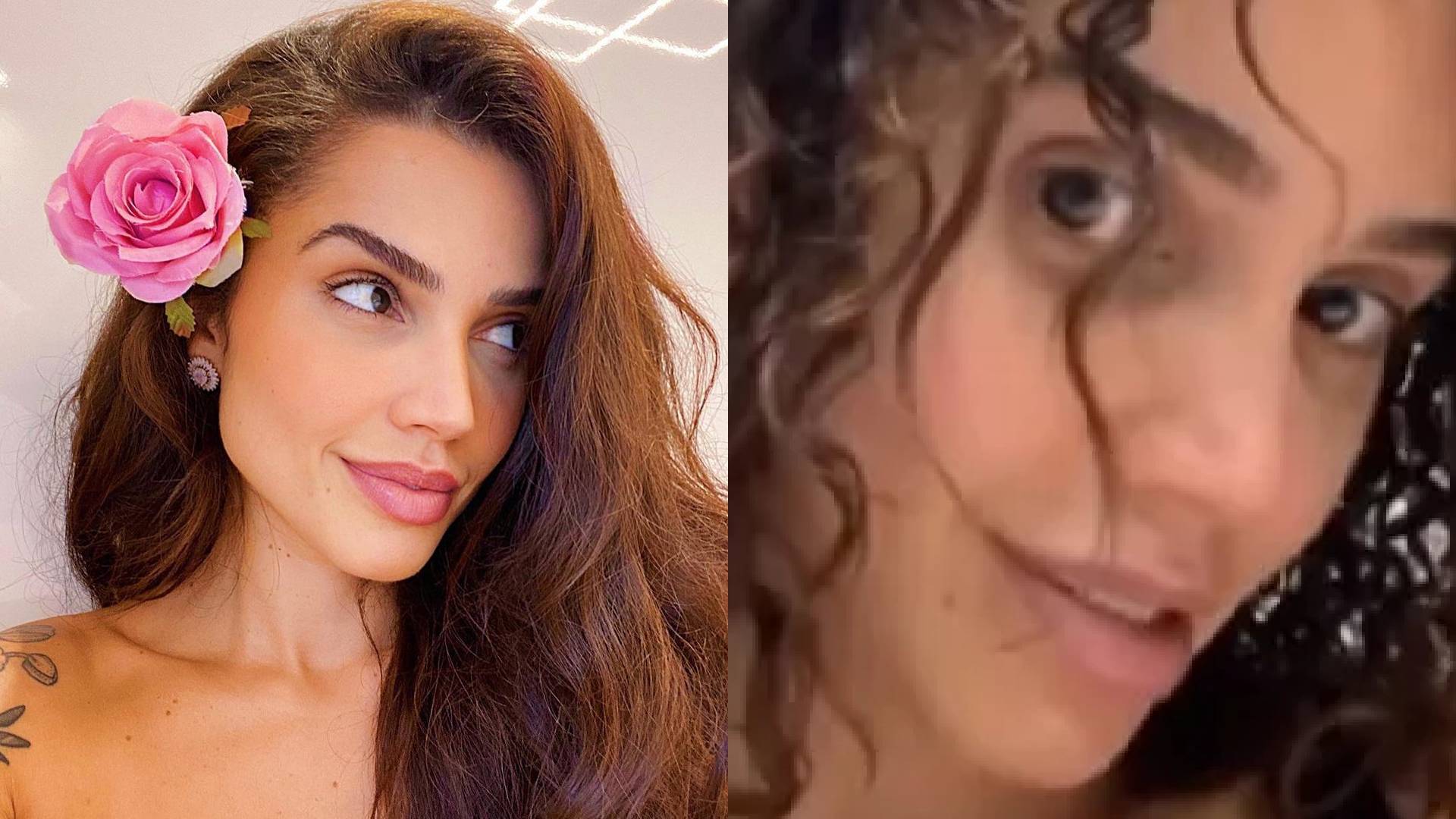 Ex-BBB Paula Amorim surpreende ao mostrar cabelo natural após transição capilar