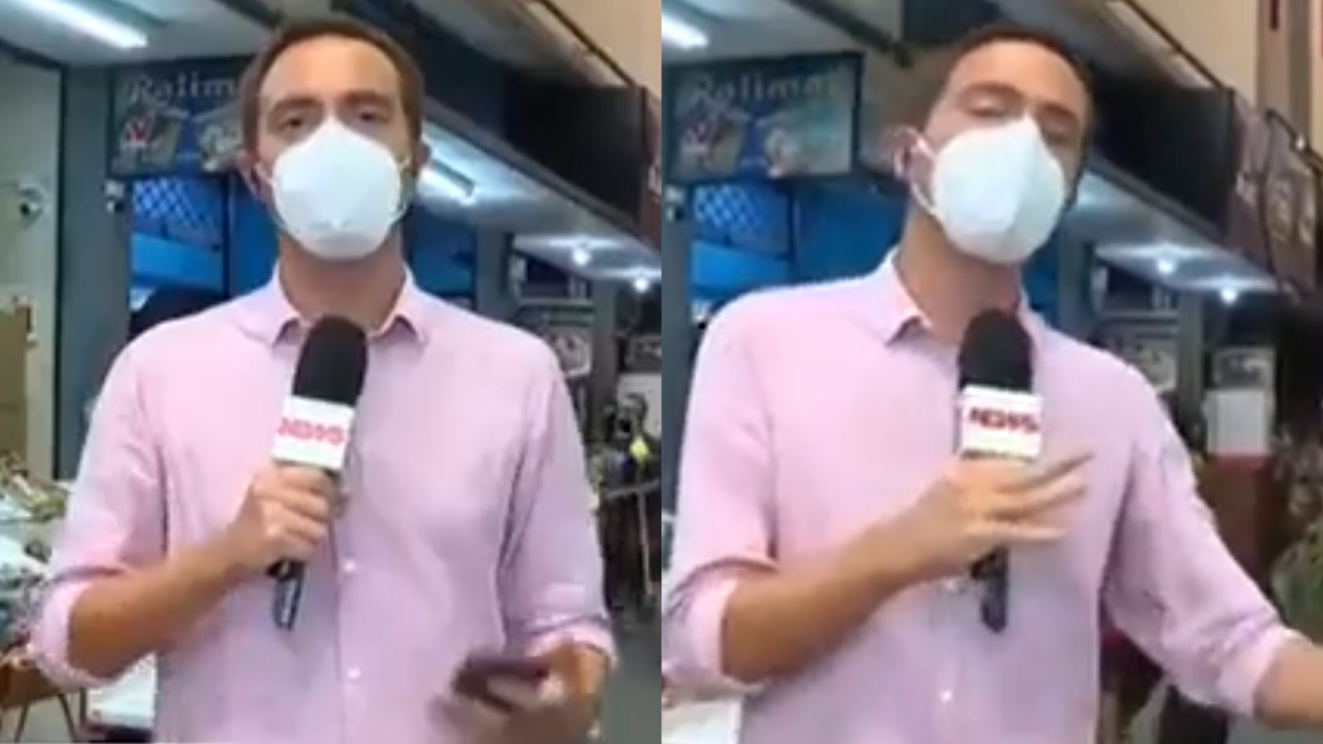 Repórter da Globo troca “Natal” por “Anal” ao vivo e gafe rende na web