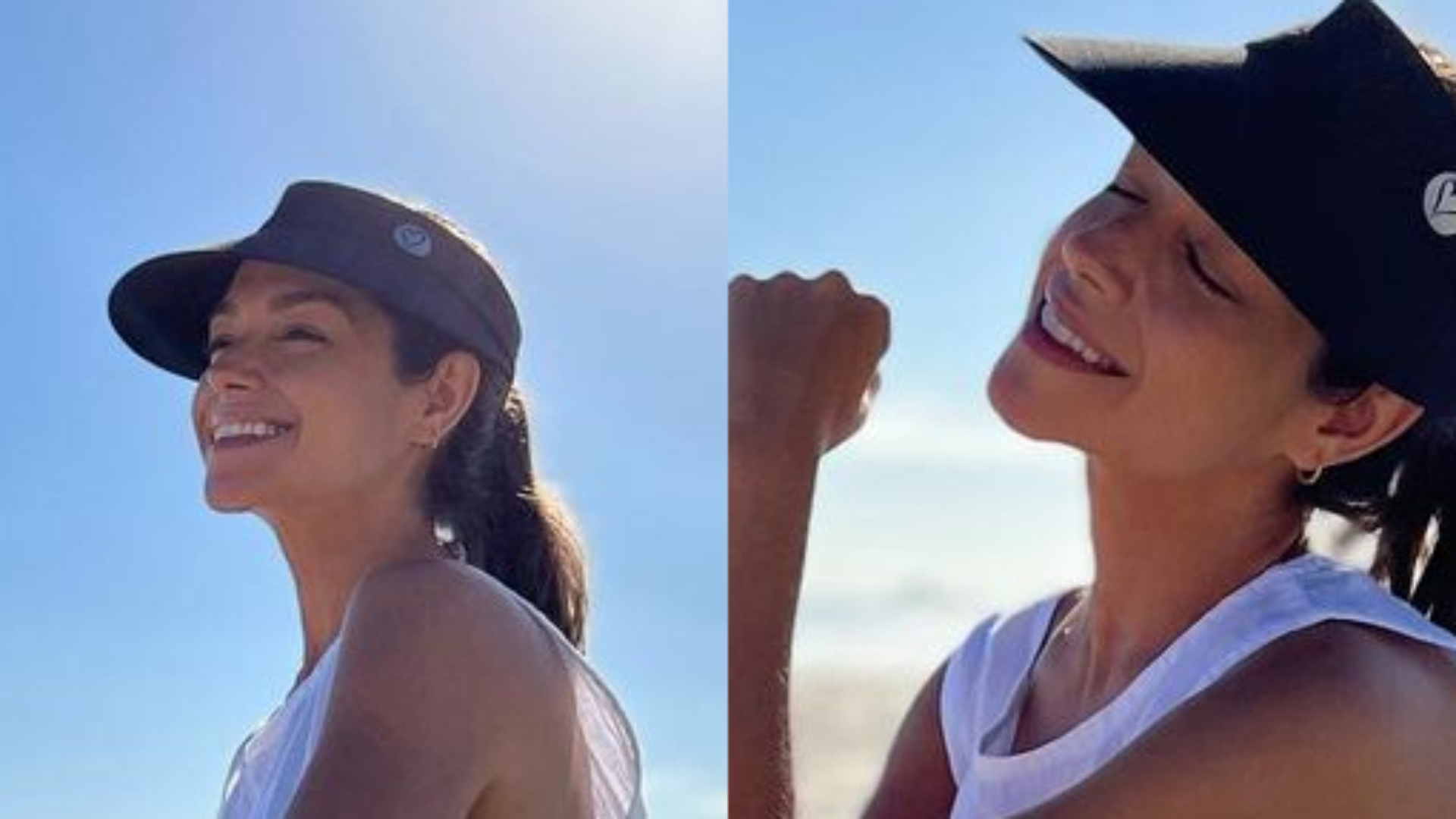 Thais Fersoza aposta em look fresquinho para curtir praia e deixa pernões à mostra
