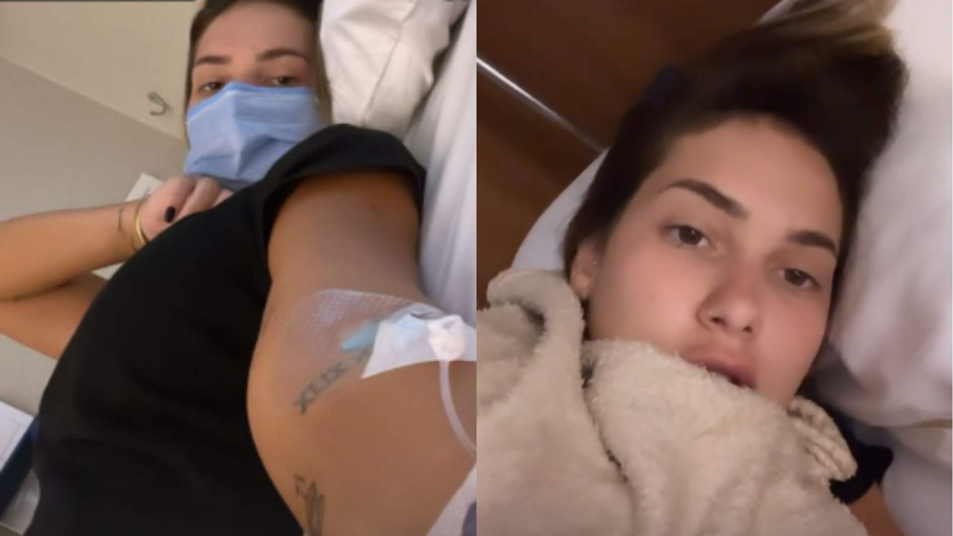 Virginia Fonseca passa mal durante voo e é hospitalizada: “Uma dor muito forte”