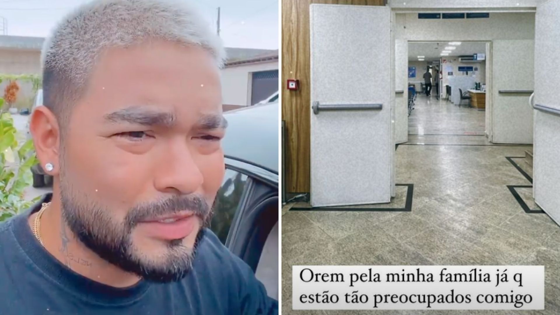 Atacado por crentes, Yudi Tamashiro desabafa em hospital: “Vai orar”