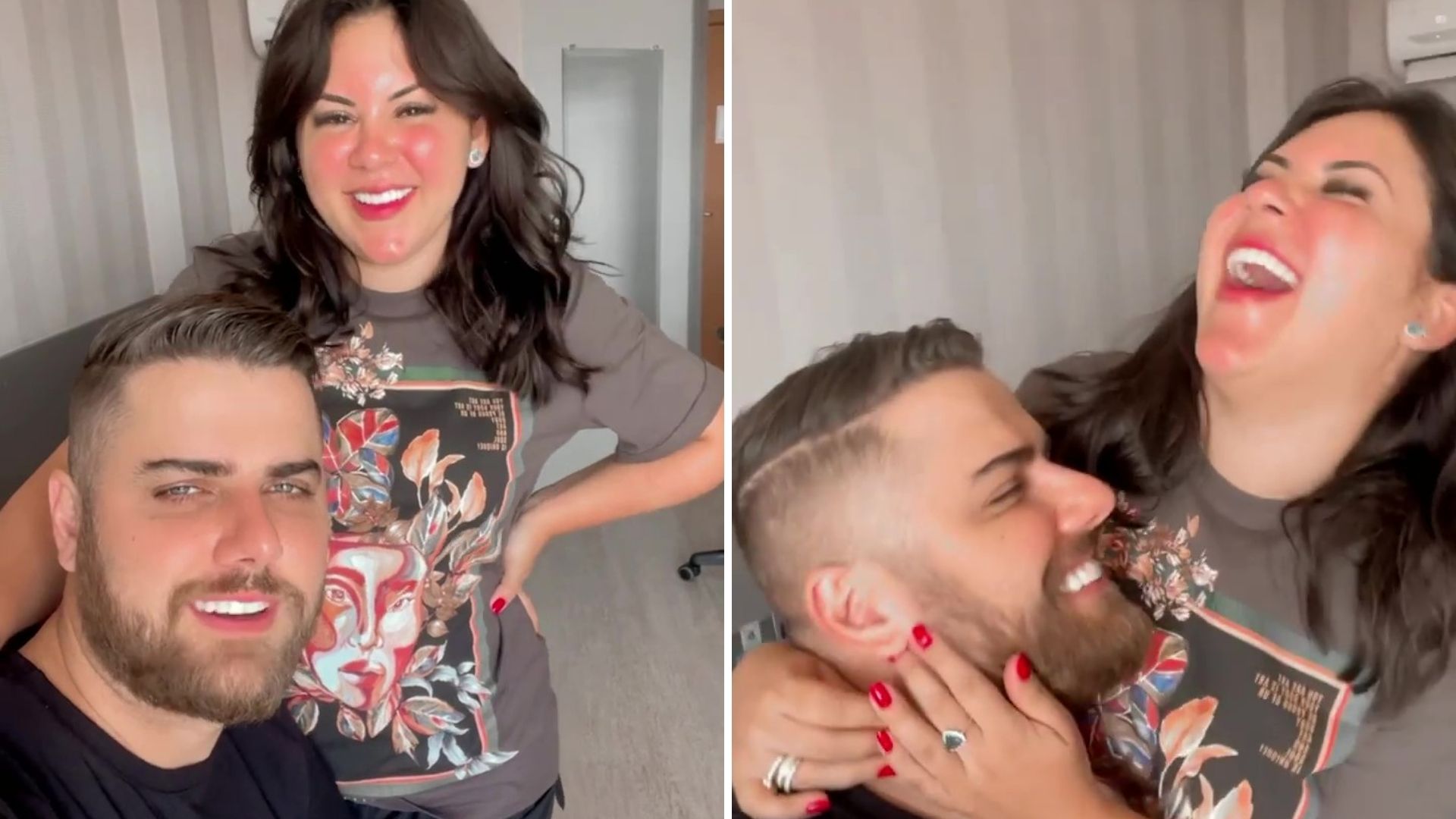 Zé Neto faz cantada infalível para Natália Toscano e se dá bem: “Hoje tem”