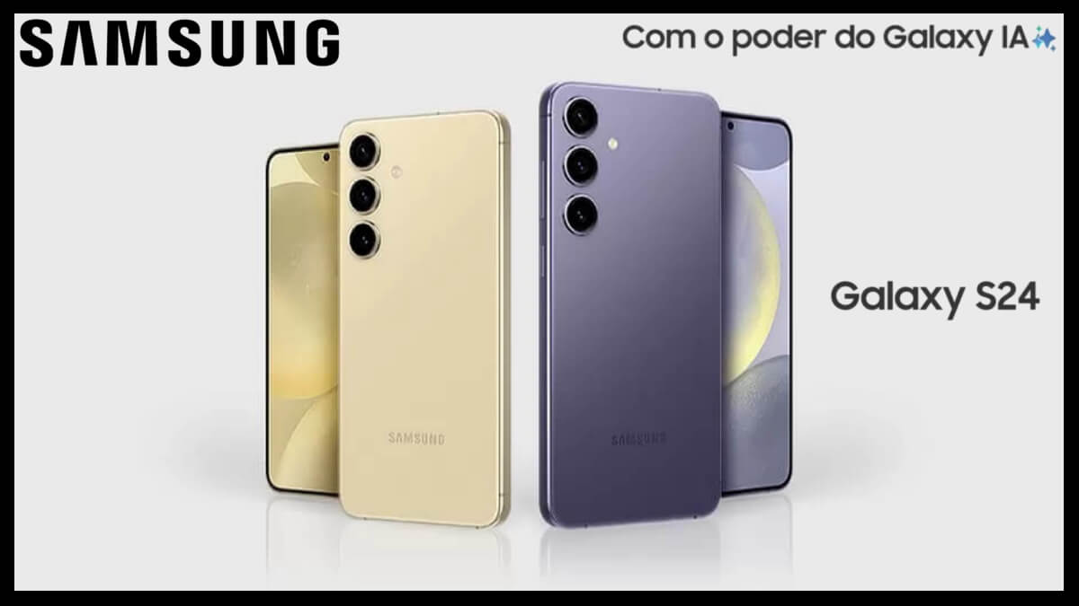 Oferta do dia: desconto de 40% no Galaxy S24 da Samsung
