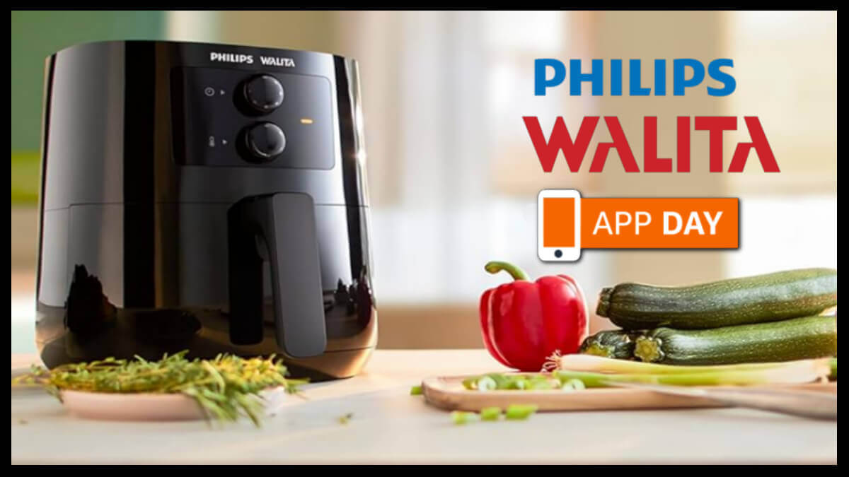 Ofertas App Day Amazon: Air Fryer da Philips Walita com 43% de desconto