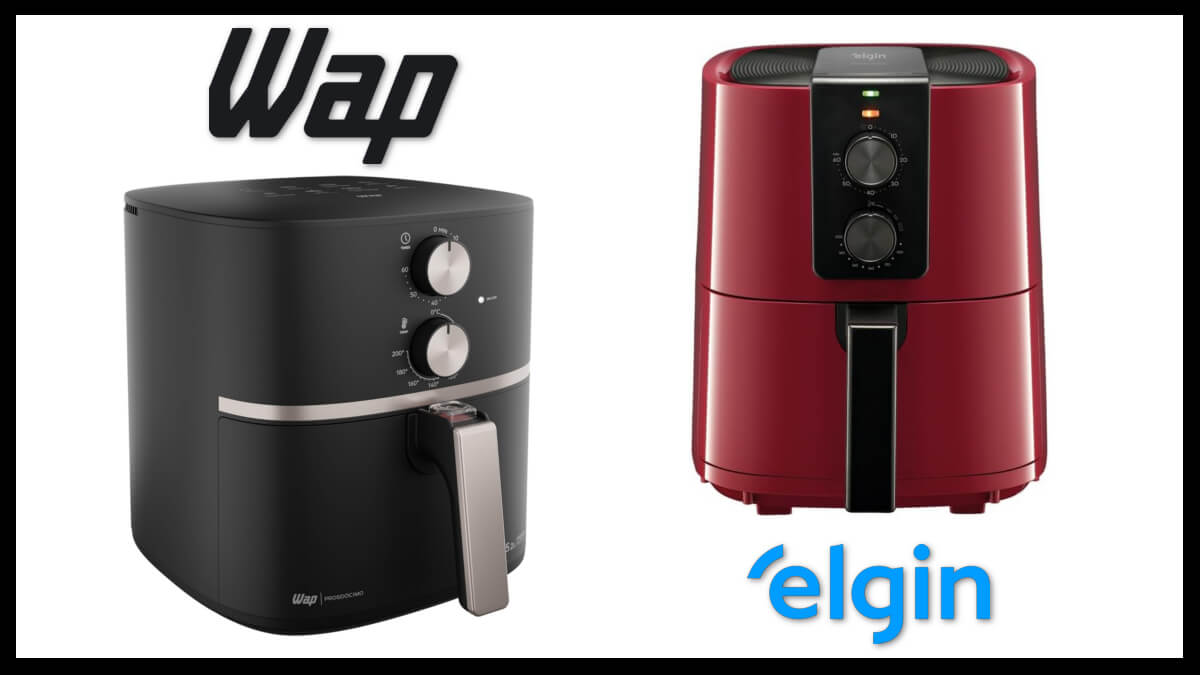 Ofertas do dia: descontos de até 56% nas Air Fryers das melhores marcas
