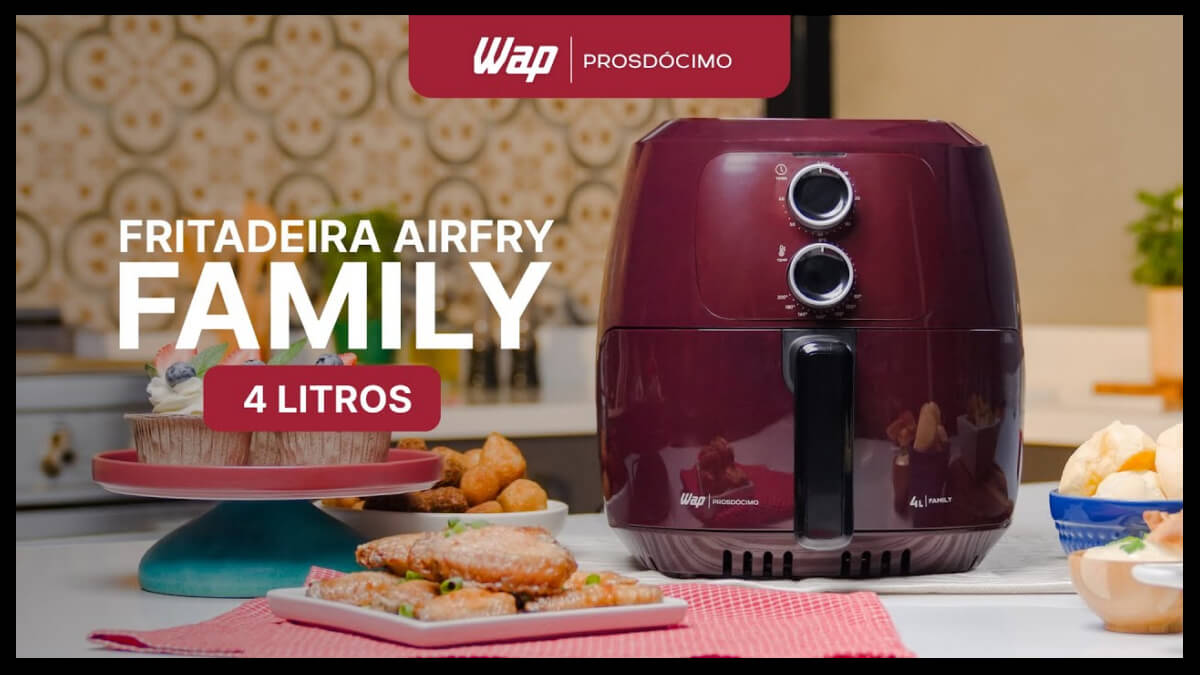 Ofertas do dia: economize até 47% na Air Fryer Family da WAP