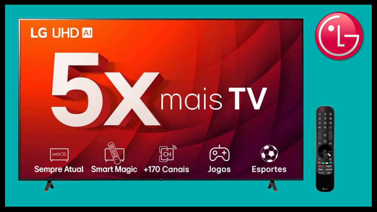 Ofertas do dia: super descontos de até 46% na smart TV da LG