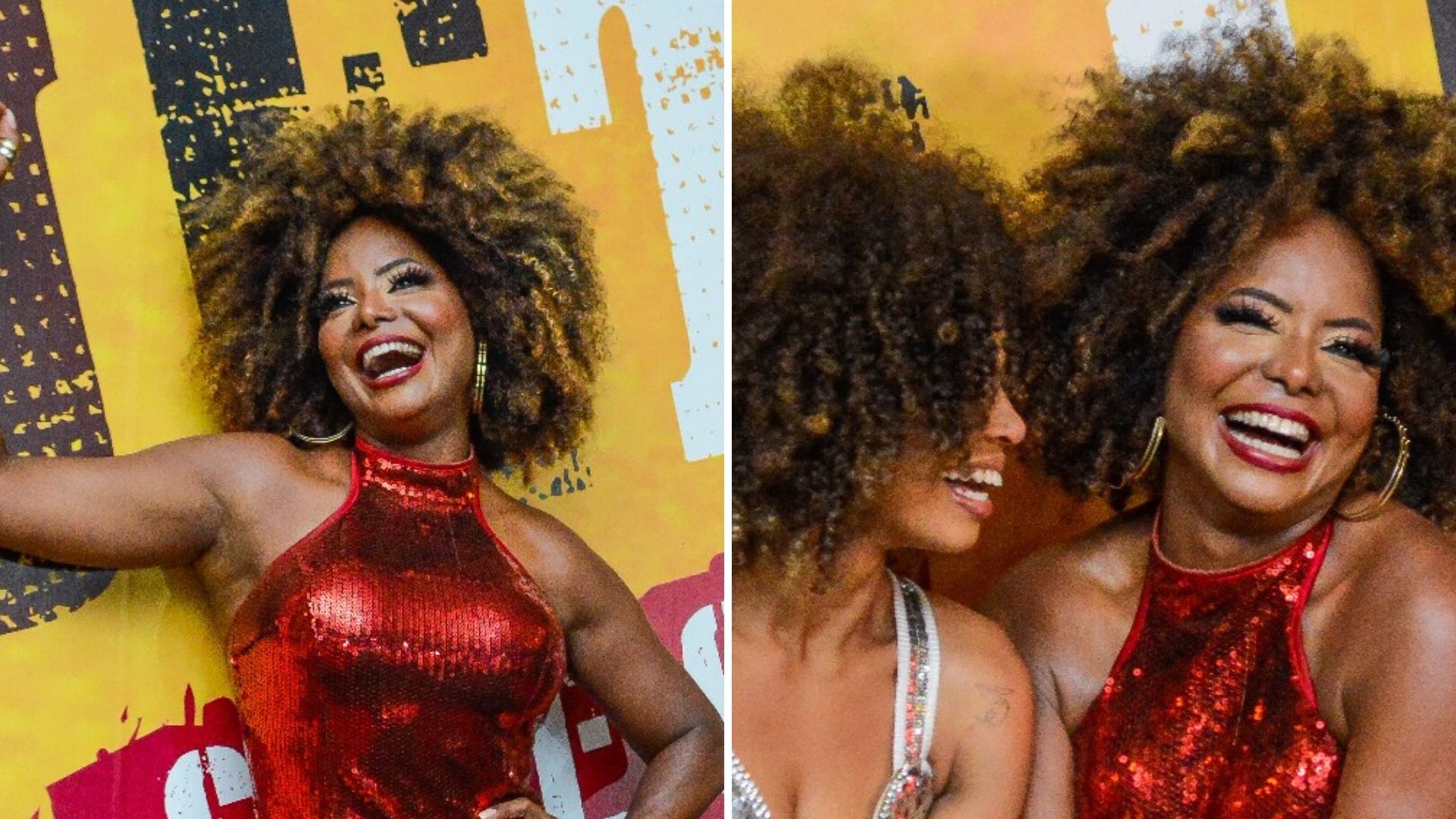 Que genética! Adriana Bombom e a filha requebram muito com vestidos curtíssimos