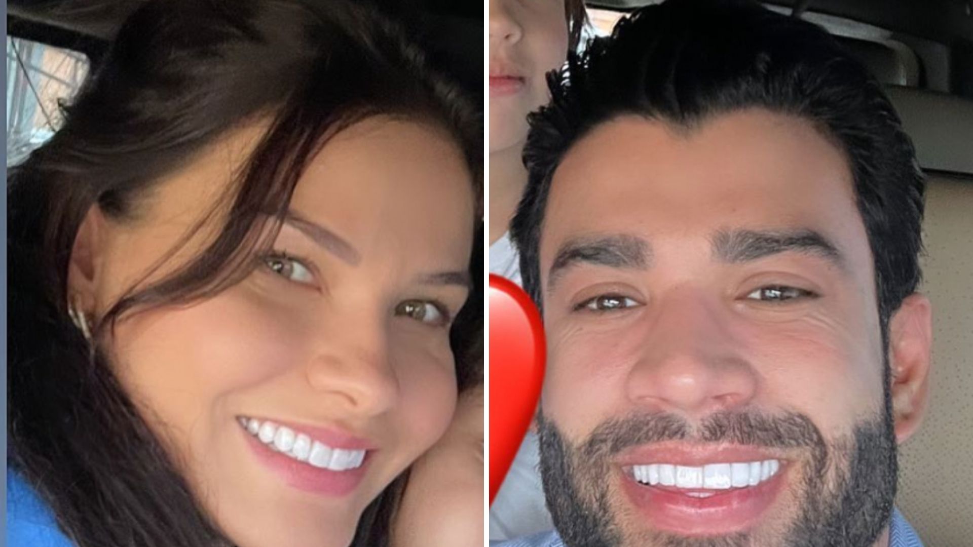 Filhos de Andressa Suita e Gustavo Lima vão à escola, mas casal deixa mistério em foto