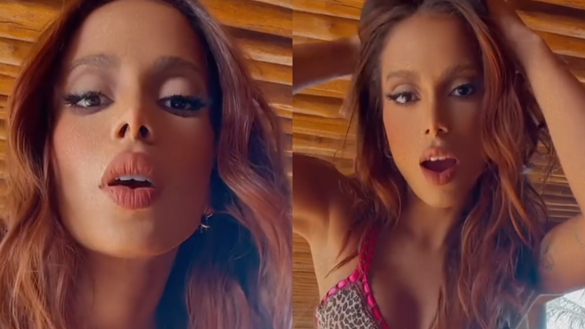 Anitta rebola de biquíni e Bruna Marquezine elogia: “Gostosa”