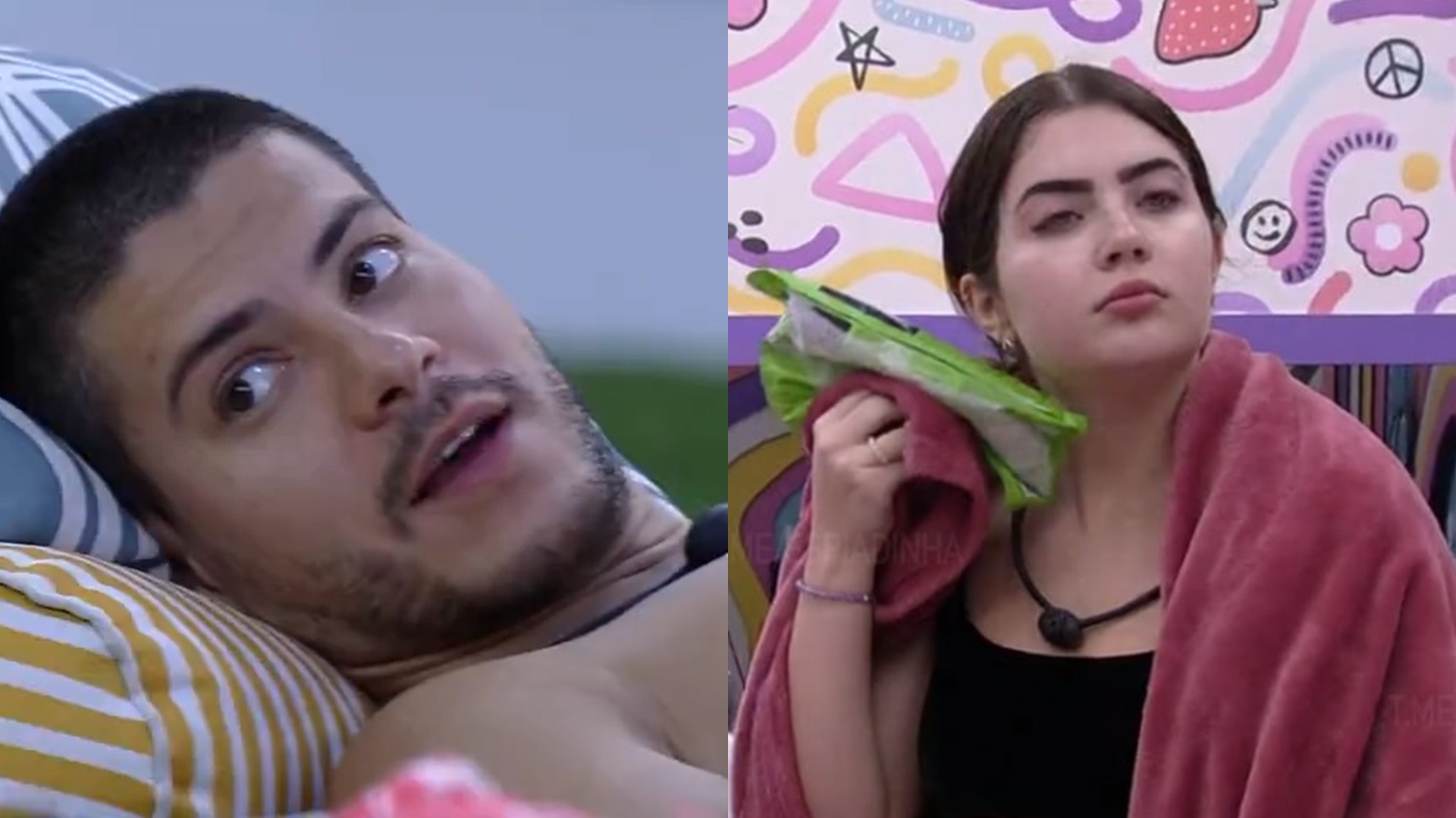BBB22: Arthur analisa jogo de Jade e rasga elogios à rival: “Uma parada muito f*da”