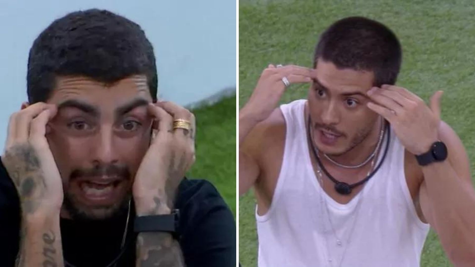 BBB22: Arthur Aguiar tira satisfações com Pedro Scooby e clima pesa: “Sujo”