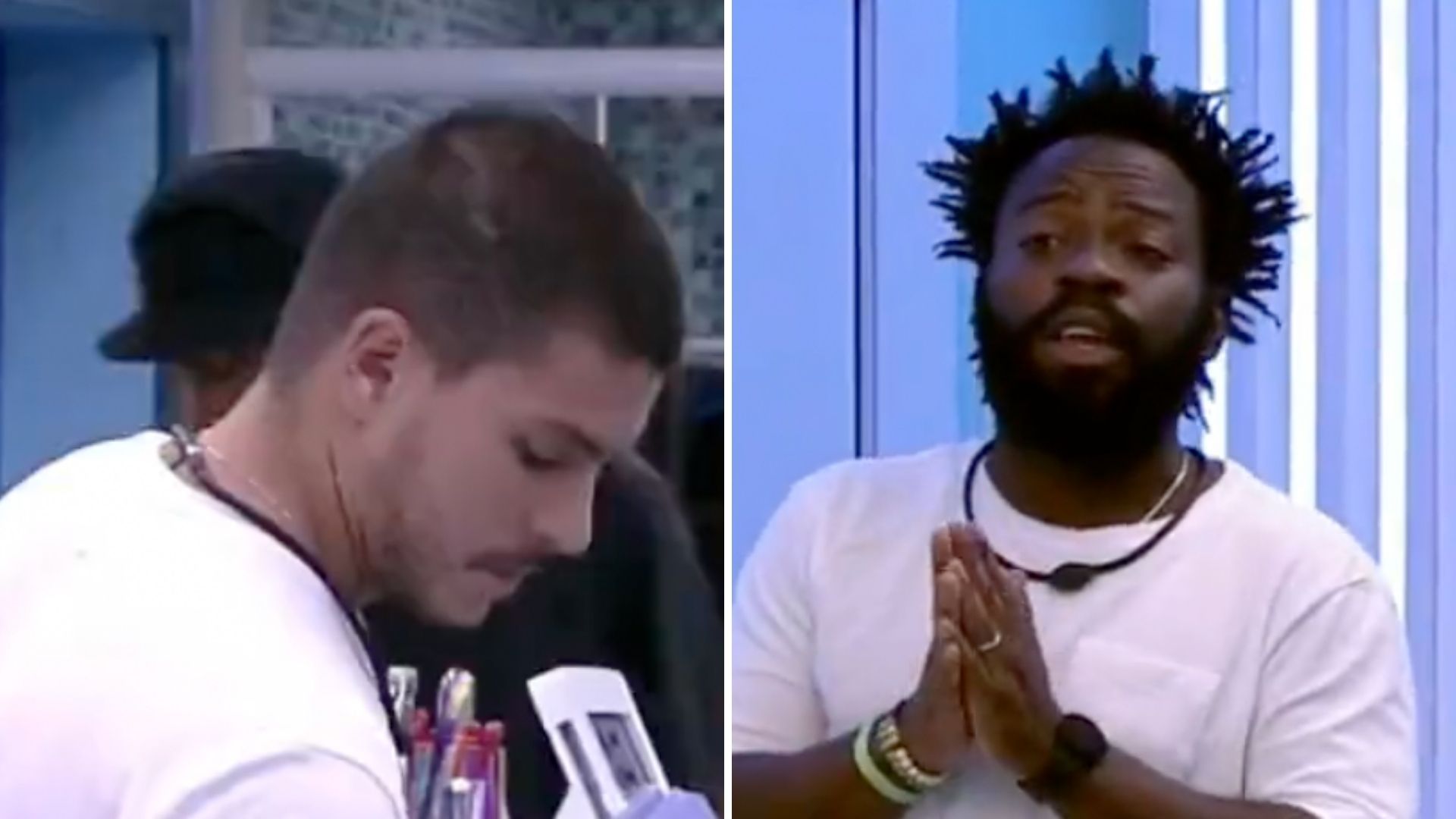 BBB22: Brothers se reúnem pra combinar votos e quebram o pau: “Imbecil”
