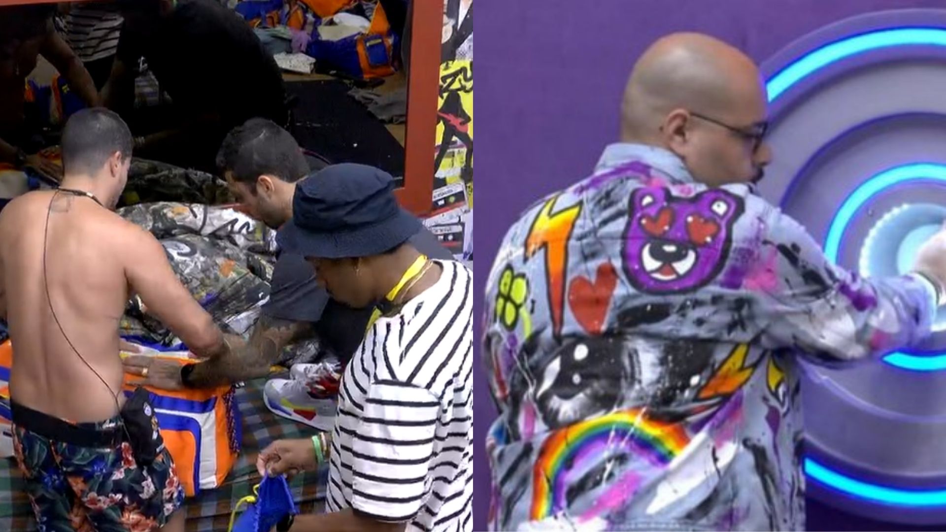 BBB22: Brothers fazem as malas de Tiago Abravanel chorando: “Não achei que ele ia”