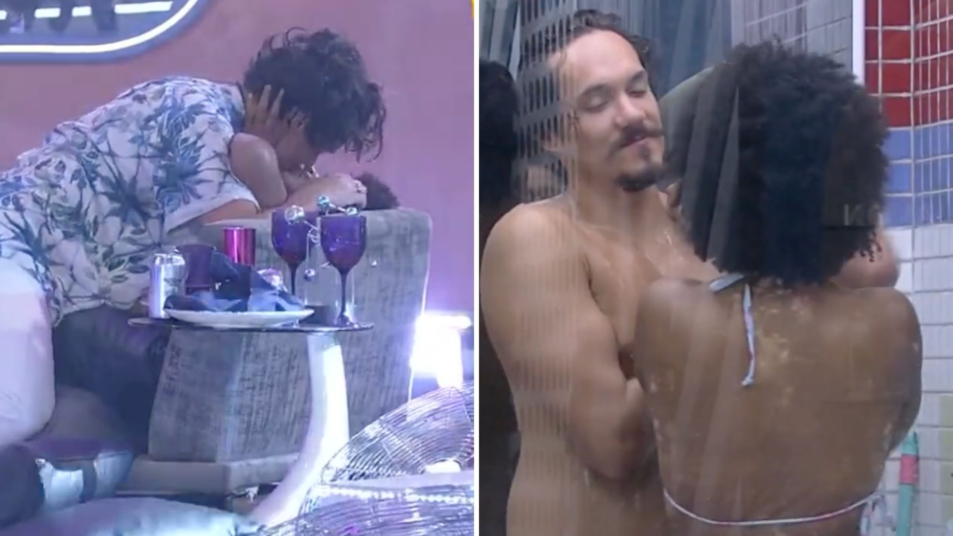 BBB22: Natália e Eli beijam muito, trocam declarações e vão para o chuveiro: “Sentimento”