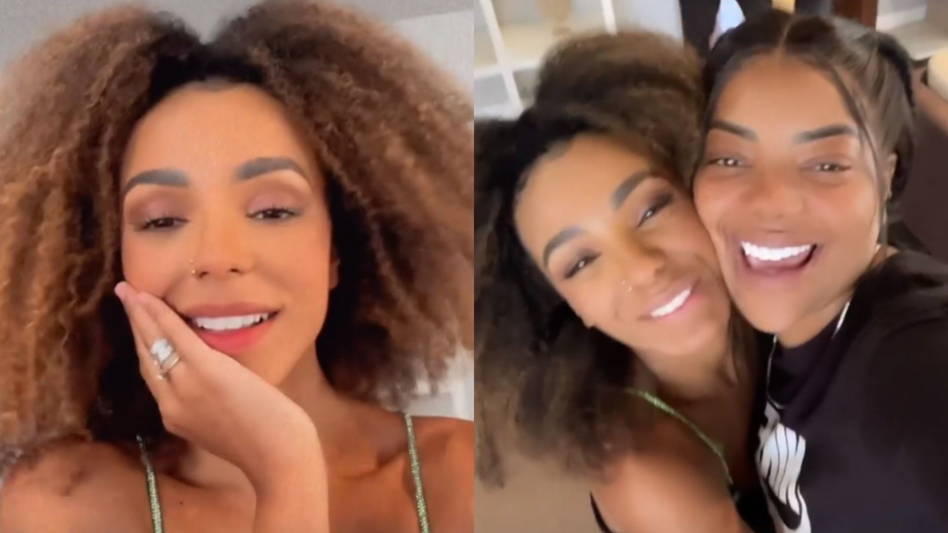 Fora do BBB, Brunna Gonçalves dá de cara com nova mansão de Ludmilla: “Chocada”