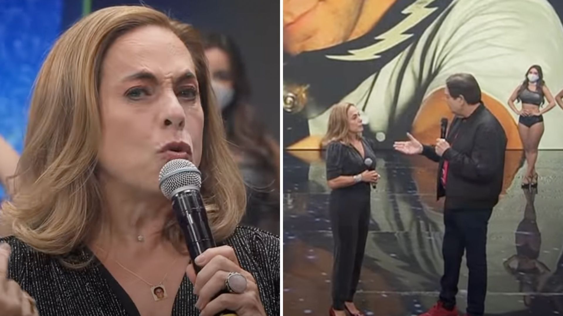 Cissa Guimarães corrige Faustão ao falar da morte do filho: “Eu não perdi nada”