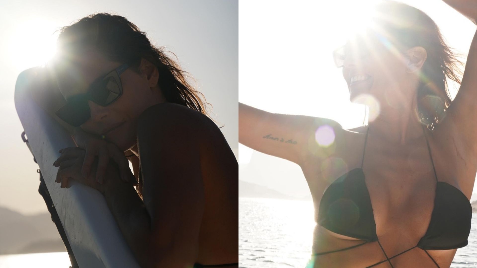 Deborah Secco elege biquíni cavadíssimo e expõe virilha até demais: “Gostosa”