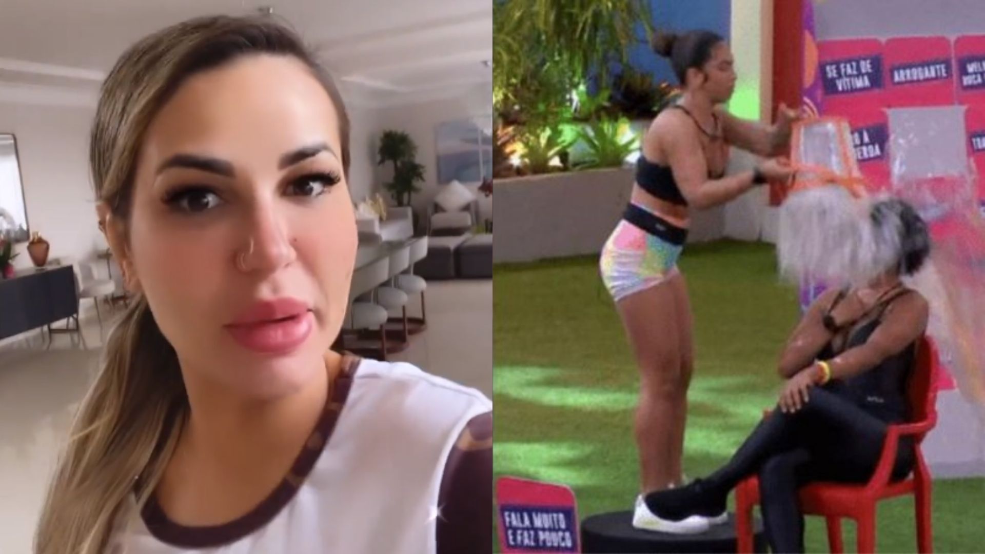 BBB22: Deolane Bezerra diz que daria o troco em Maria: “Iam expulsas nós duas”