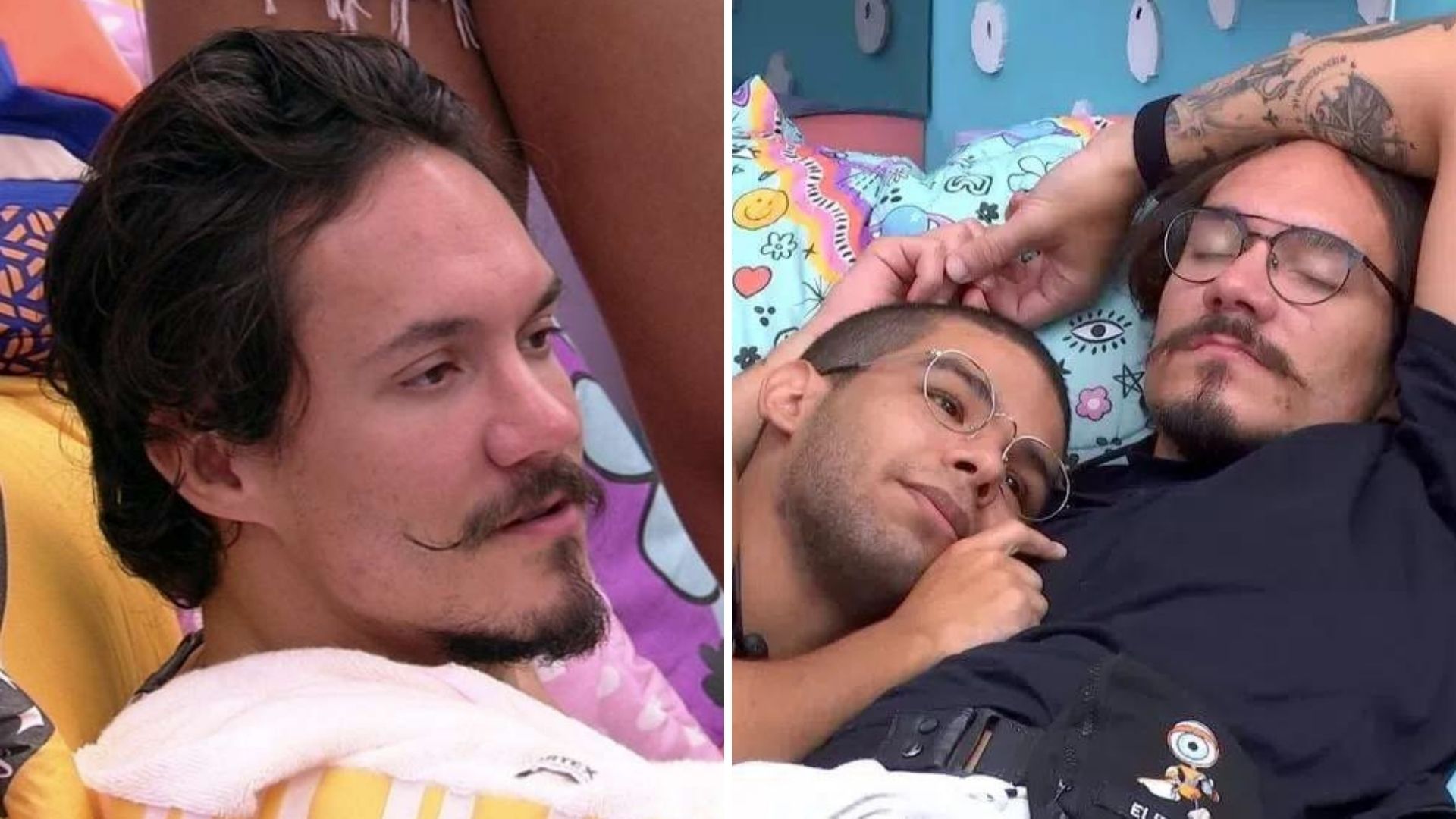 BBB22: Eli tem crise de ciúmes após Vyni ameaçar se aproximar de outro: “Vai lá”
