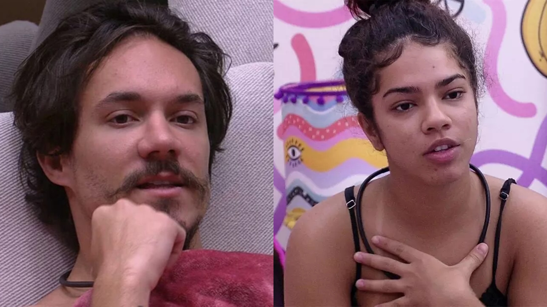 BBB22: Eliezer se emociona ao ouvir música de Maria após expulsão: “Era ela”