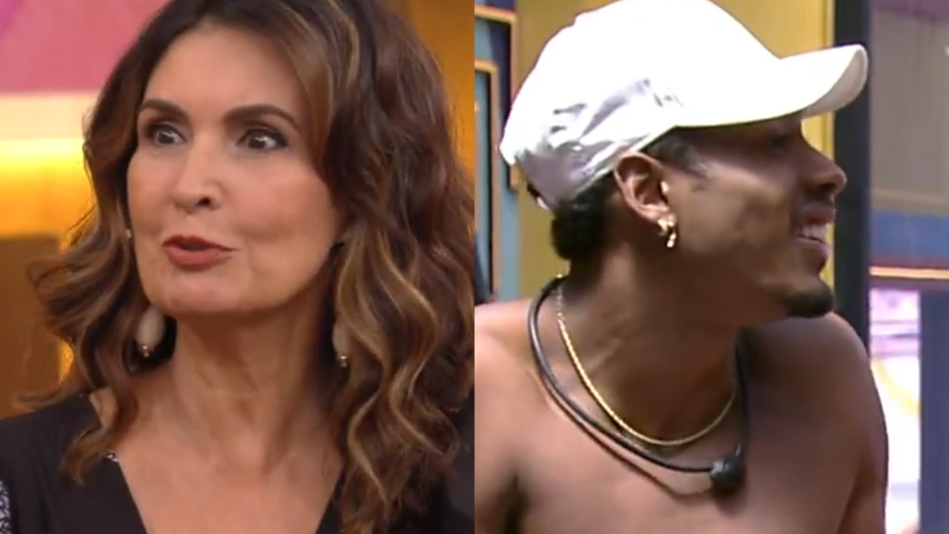 BBB22: Fátima Bernardes flagra momento impróprio ao vivo: “Meu Deus!”