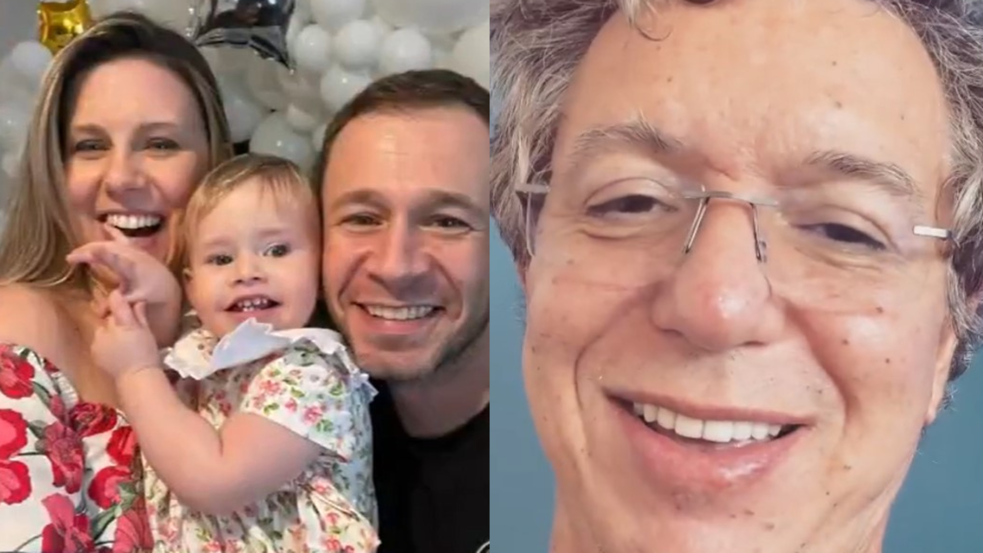 Boninho manda presentinho especial do BBB para filha de Tiago Leifert