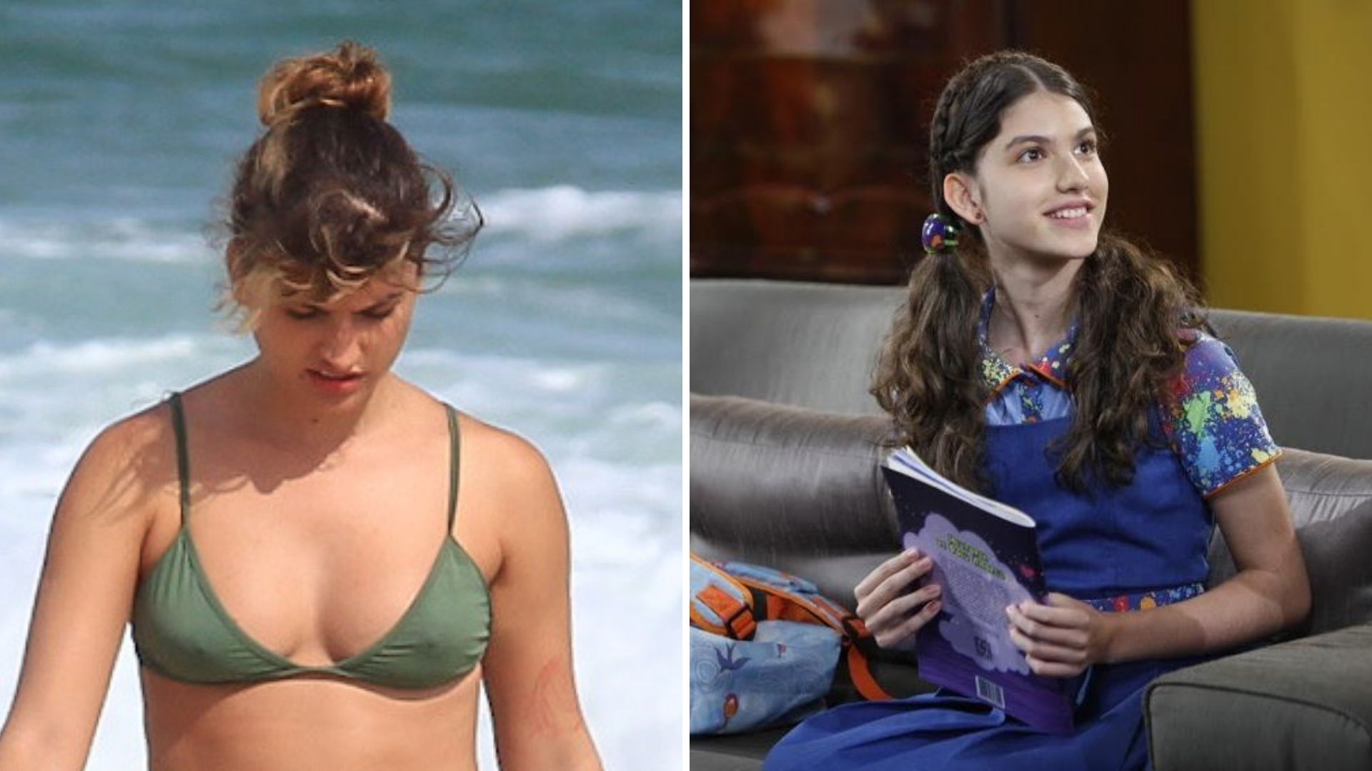 Lembra dela? Atriz que fez a Mili de ‘Chiquititas’ é flagrada de biquíni em praia no Rio