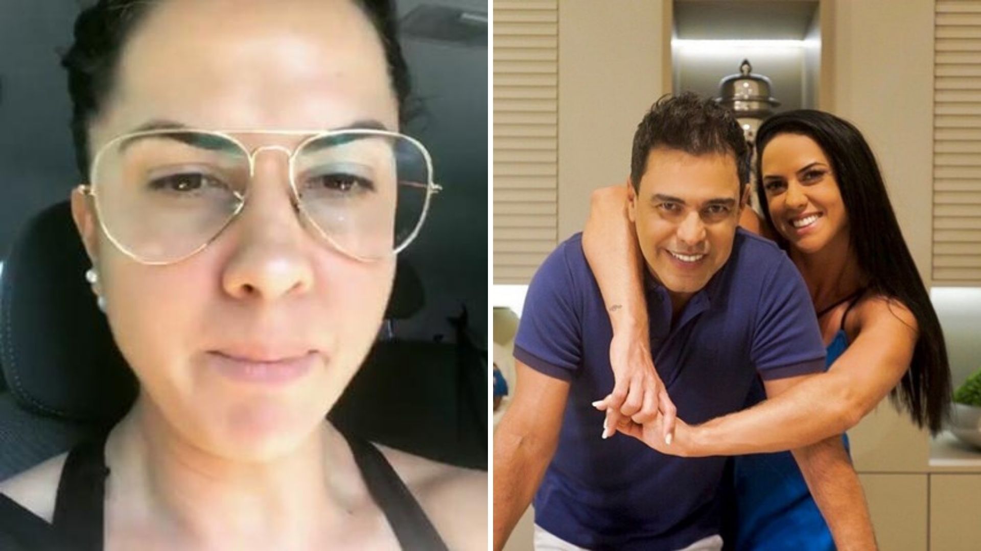 Noiva de Zezé di Camargo se irrita e detona fã: “Acha que sou interesseira?”