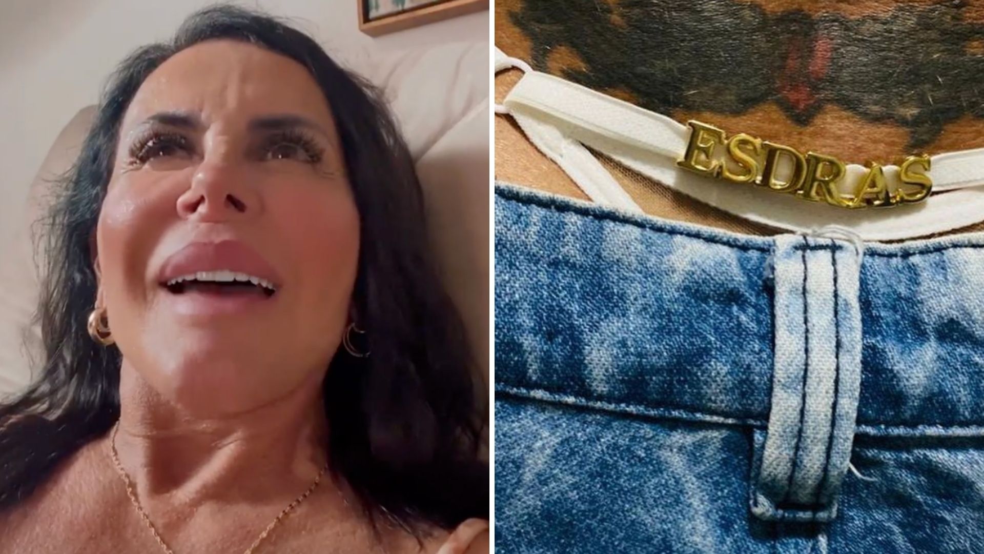 Gretchen se irrita com críticas à calcinha polêmica: “Meu marido me ama como sou”