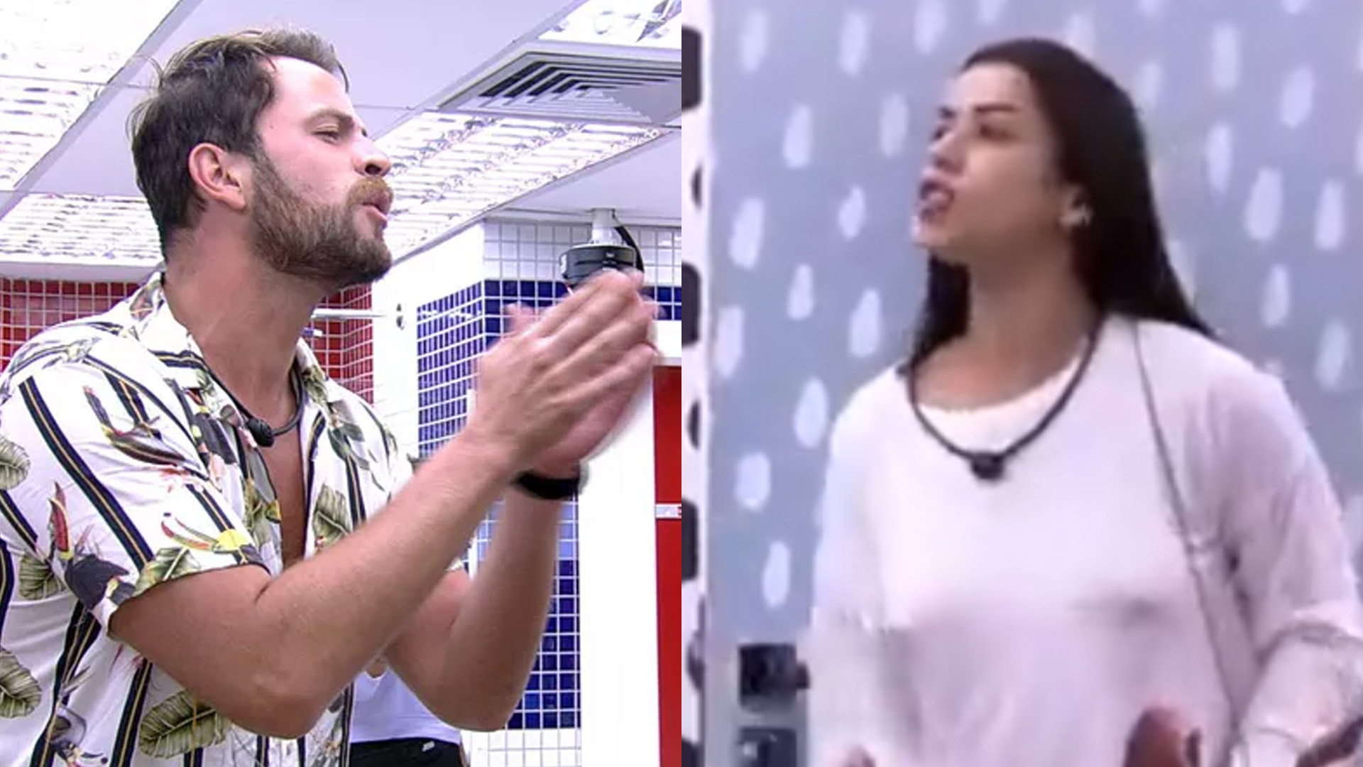 BBB22: Gustavo e Larissa quebram o pau após indiretas: “Plantinha”
