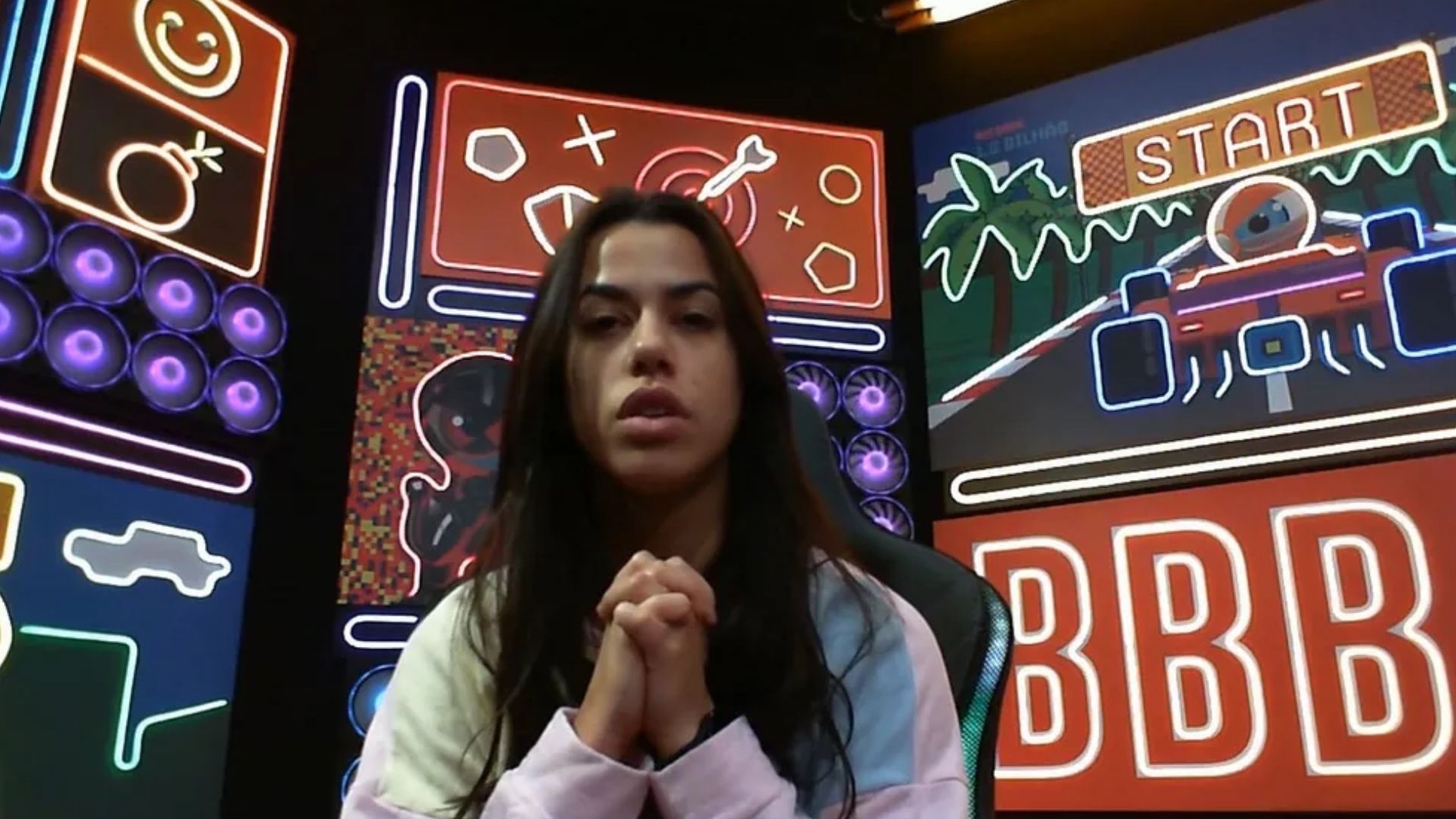 BBB22: Larissa se revolta e toca o terror em queridômetro após ir para o paredão