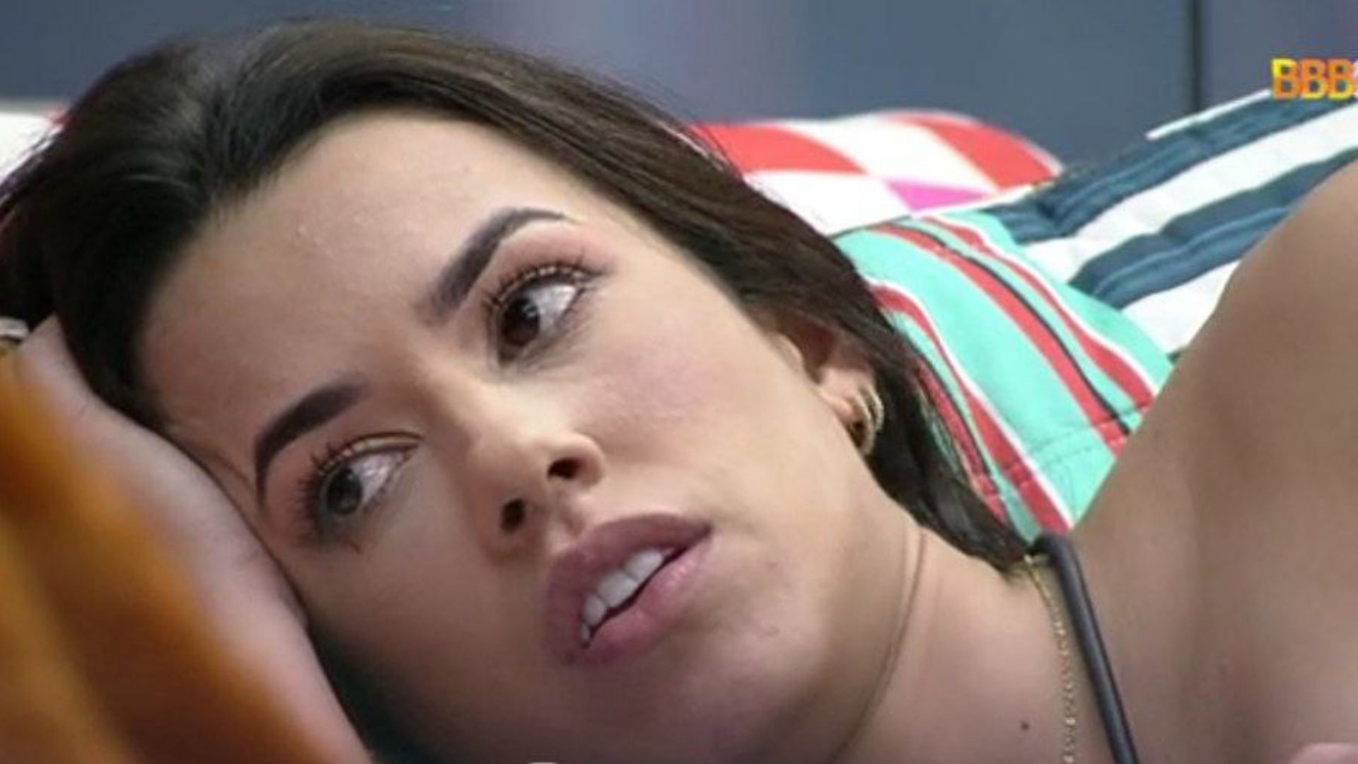 BBB22: Larissa se emociona ao contar real motivo para estar no BBB: “Por ela”