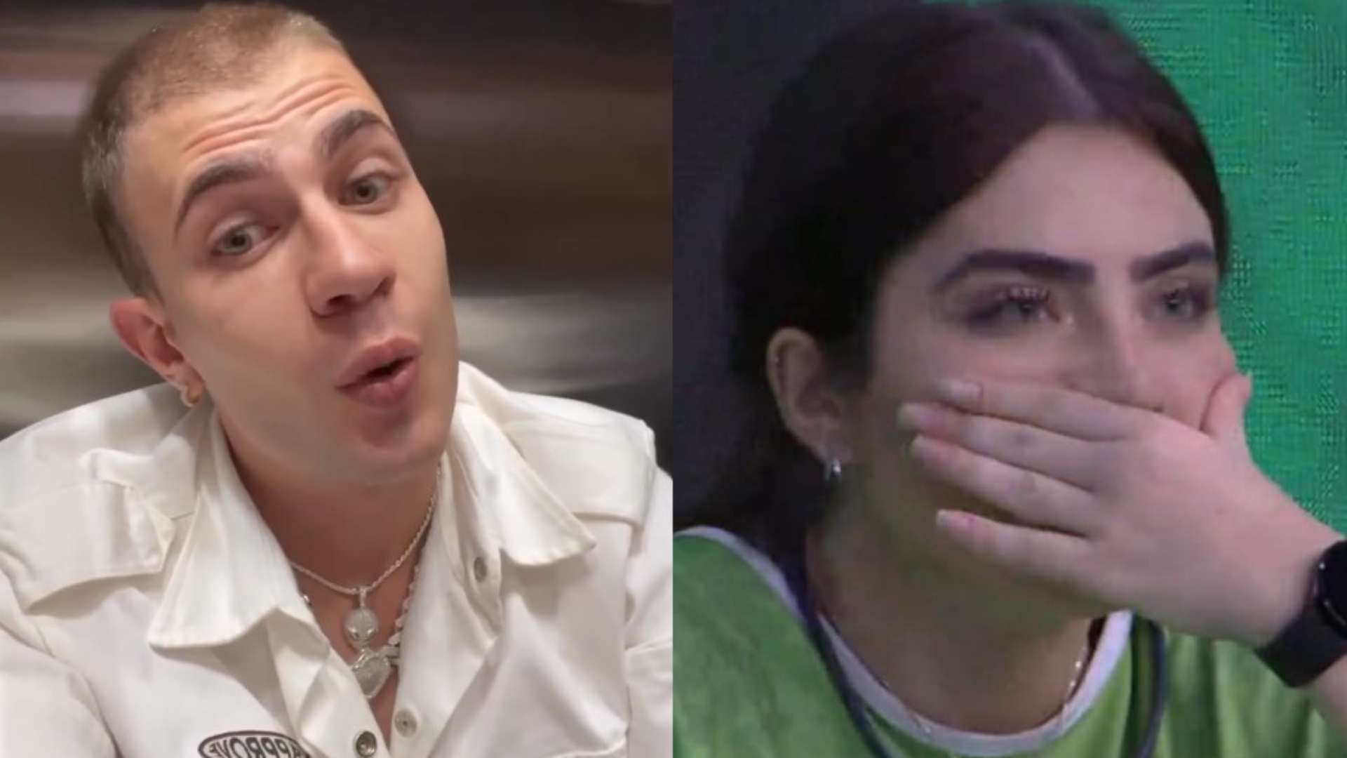 BBB22: Leo Picon não perde a piada e zoa a irmã após prova: “Jade Mijon”