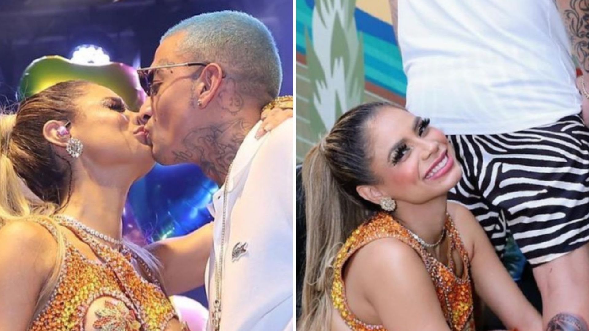 MC Guimê tatua rosto de Lexa na perna: “Presente de aniversário”