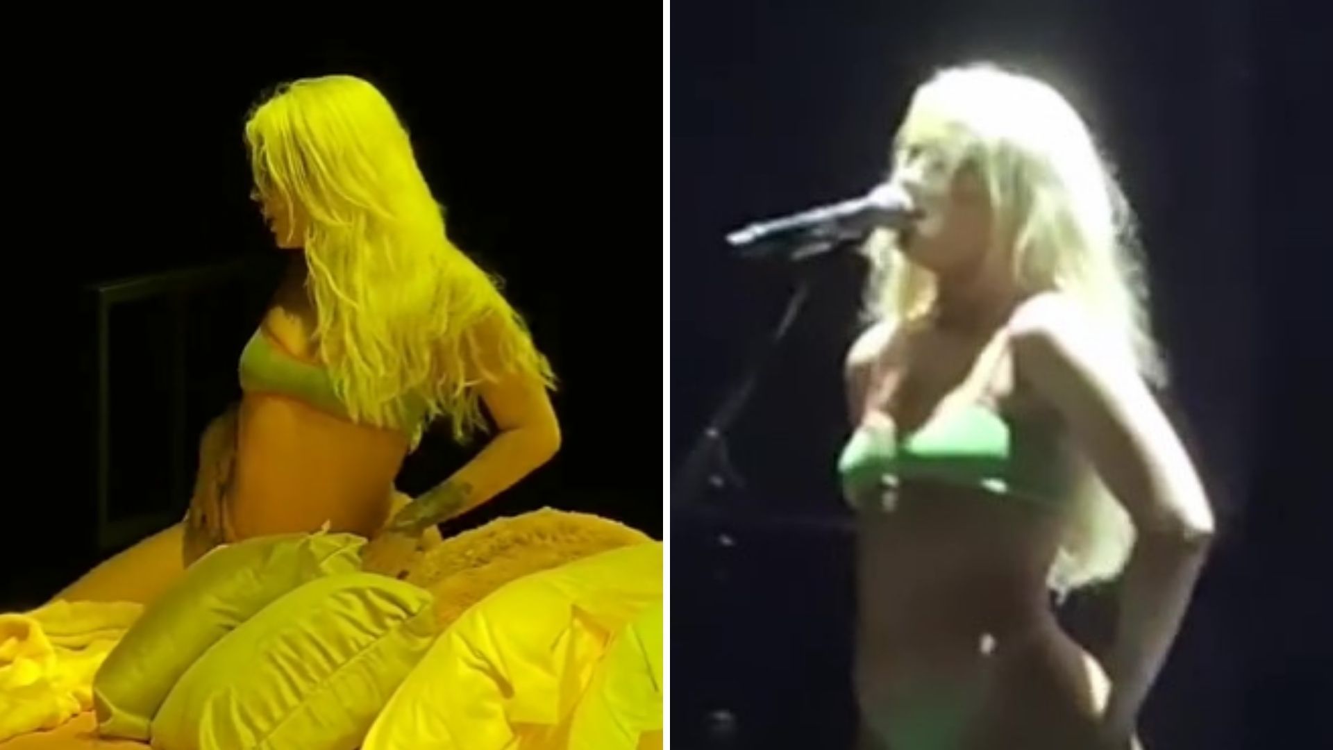 Luísa Sonza sensualiza na cama em show e performance ousada choca: “Apelação”