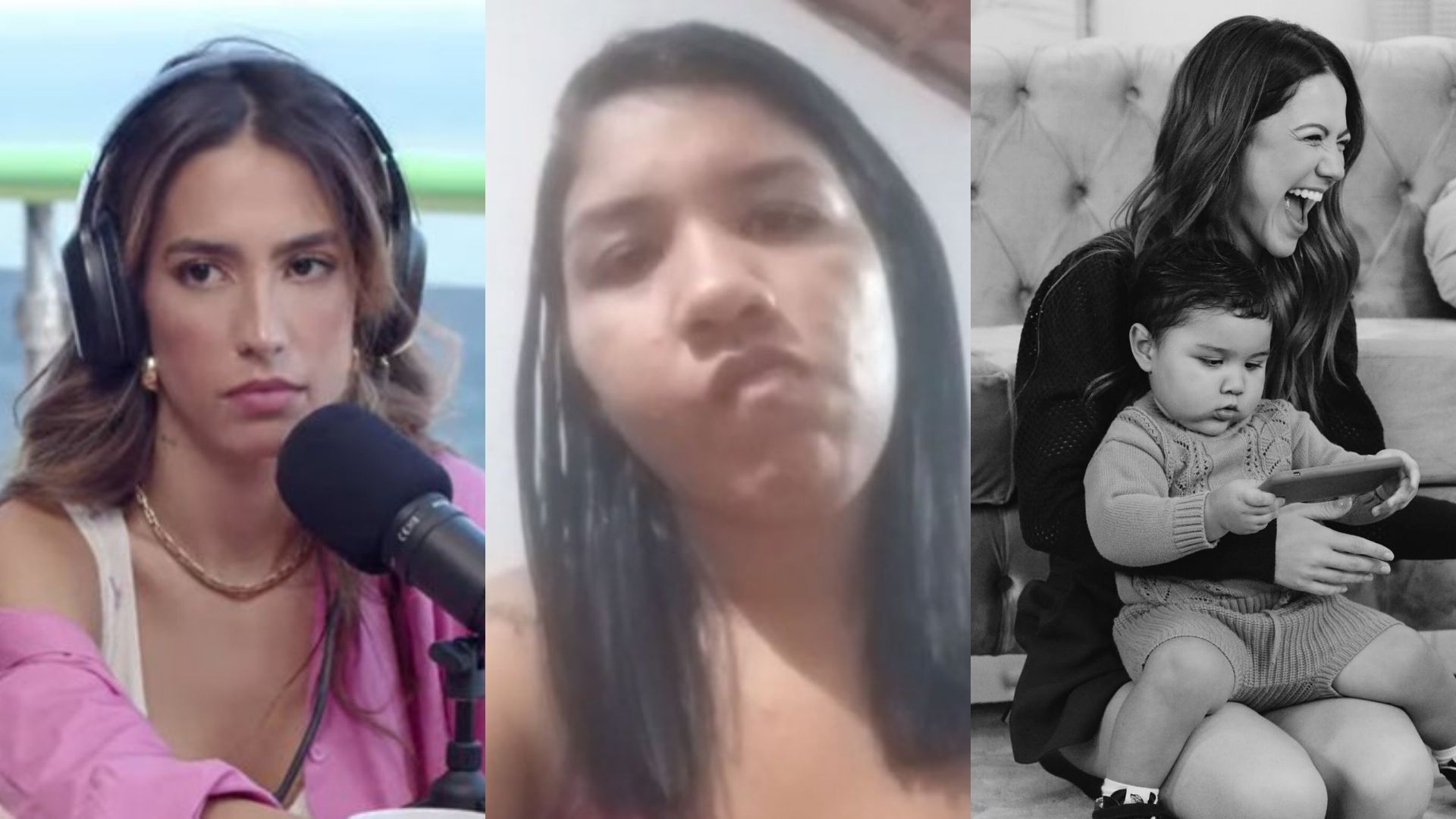 Mãe de Josué desmente Gabi Brandt sobre suporte financeiro que recebe: “Sua louca”