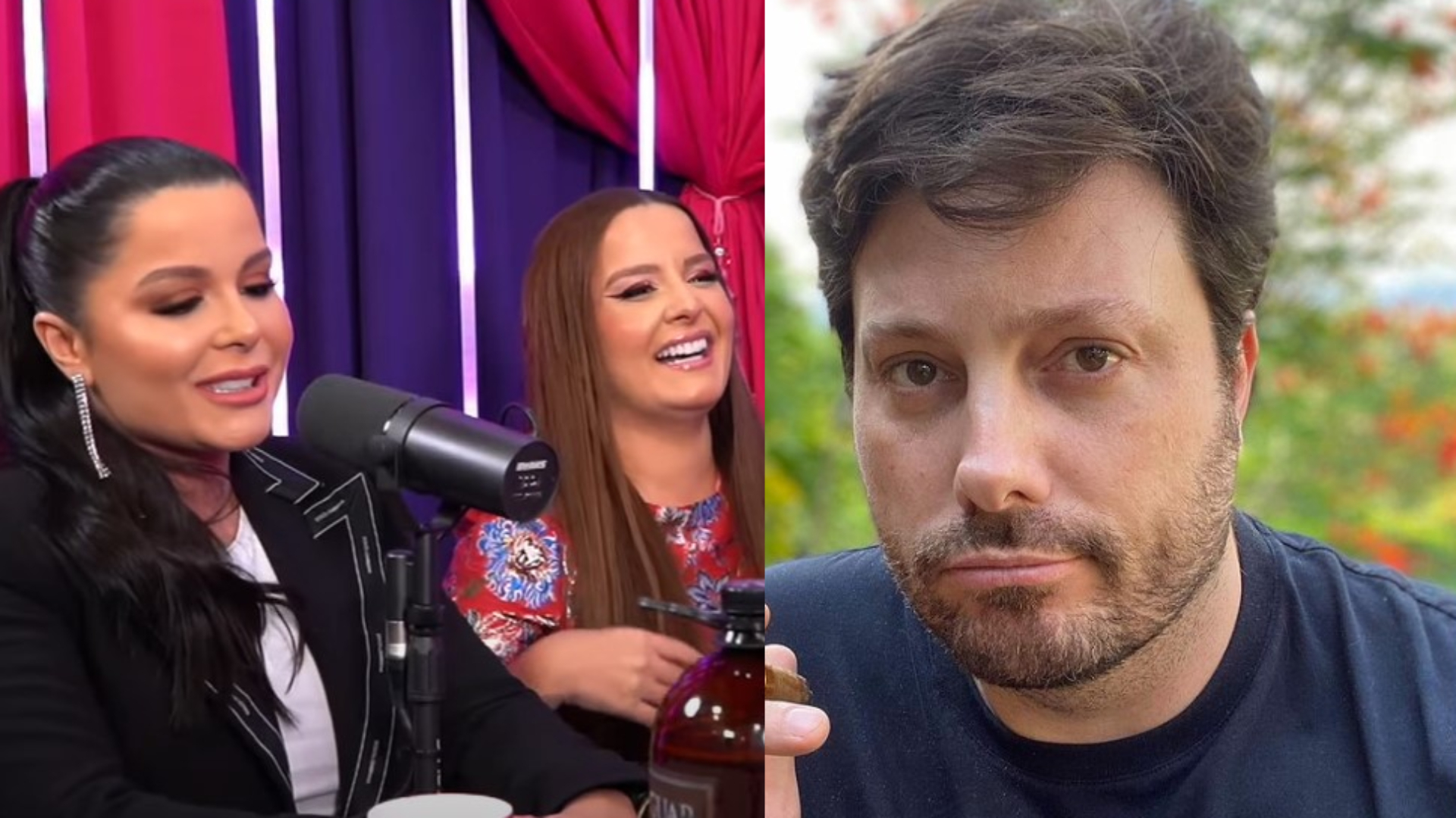 Maraisa entrega flertes com Danilo Gentili:“Cinco anos que ele me enrola”