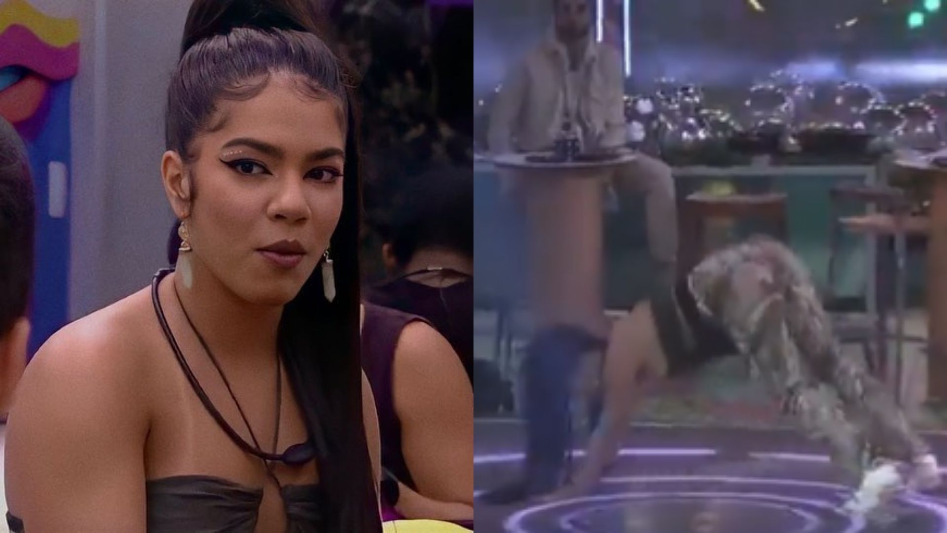 BBB22: Maria se empolga demais e deixa top cair na pista de dança: “Seu peito!”