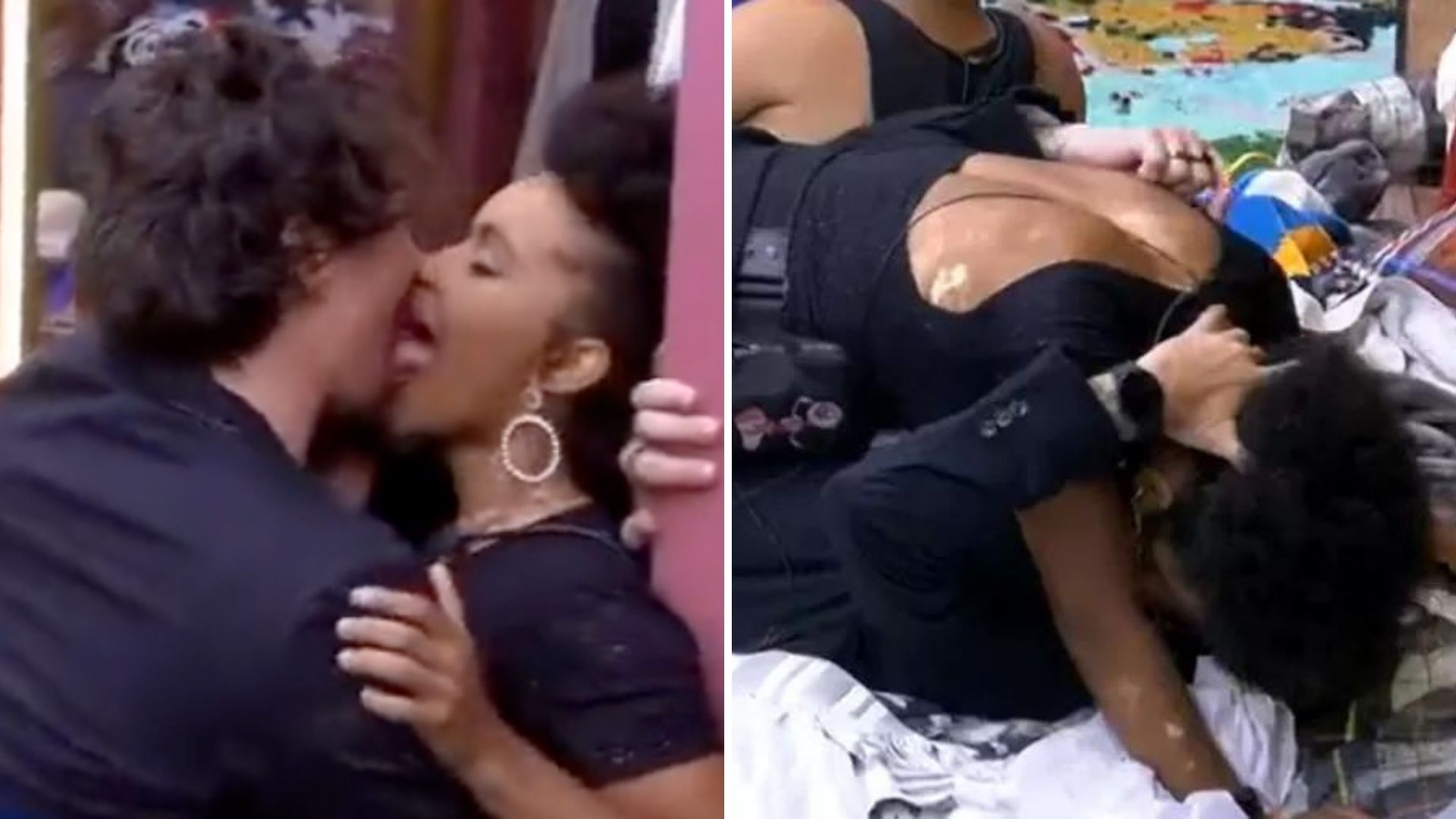 BBB22: Como assim? Clima pega fogo e Natália dá beijos picantes em Eliezer