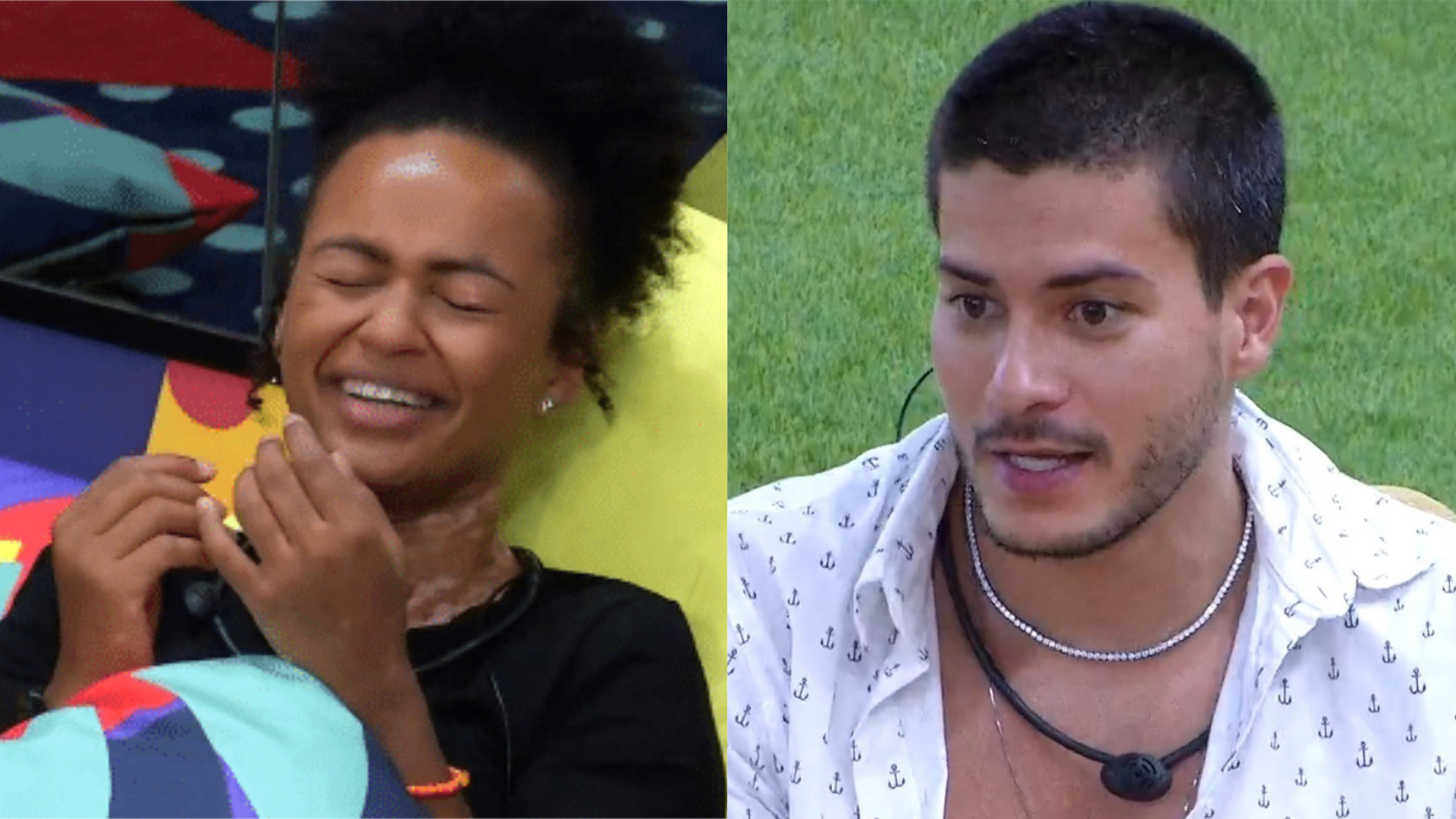 BBB22: Natália flagra Arthur no banheiro: “Morrendo de vergonha”