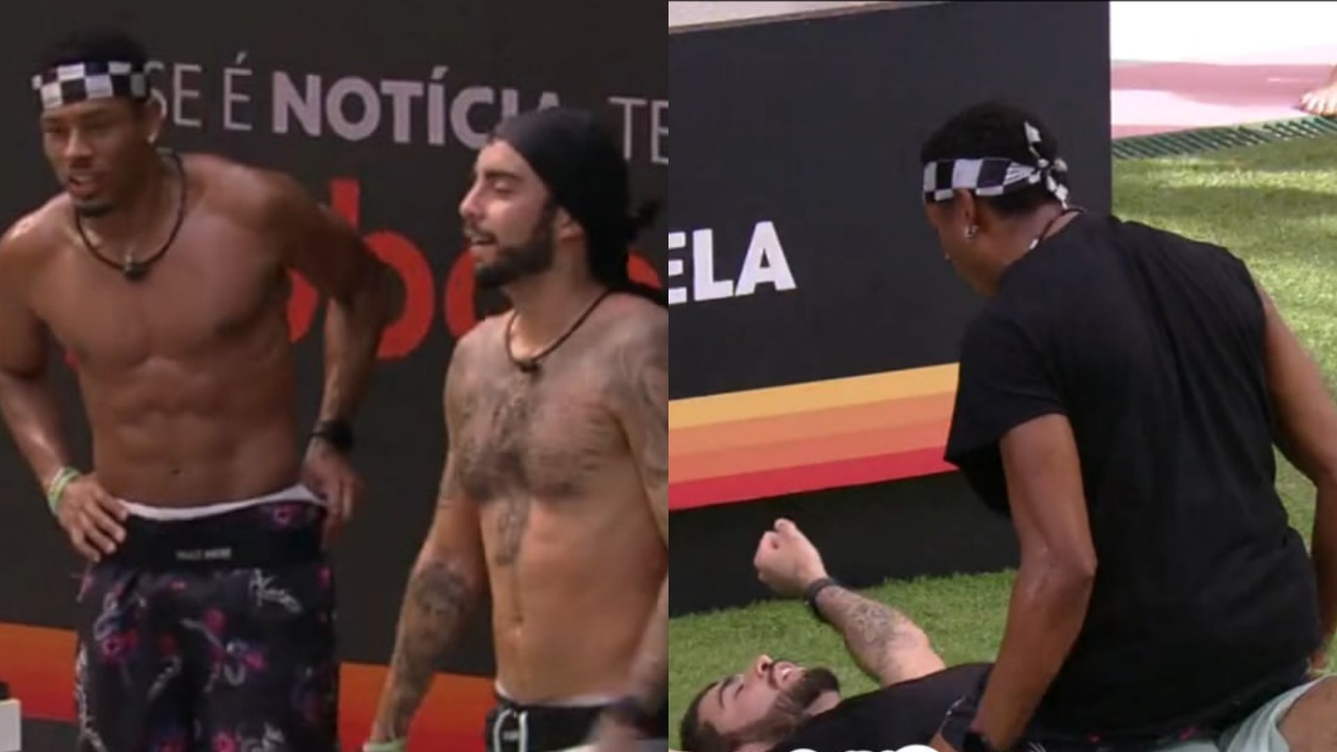 BBB22: Paulo André e Pedro Scooby ganham o Anjo e causam climão no Monstro