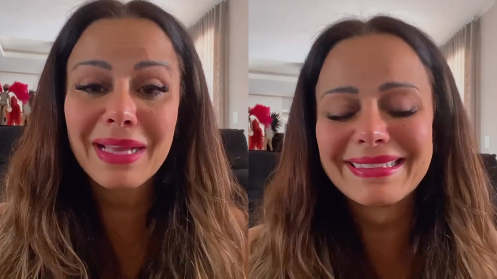 Viviane Araújo cai no choro ao falar de gravidez: “Mulher mais feliz do mundo”