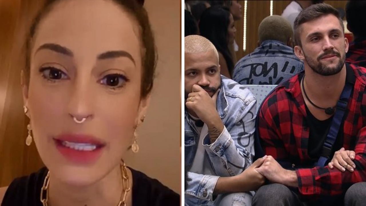 BBB21: Esposa de Projota se pronuncia após fãs insinuarem romance do rapper com Arthur: “Bate uma dúvida”