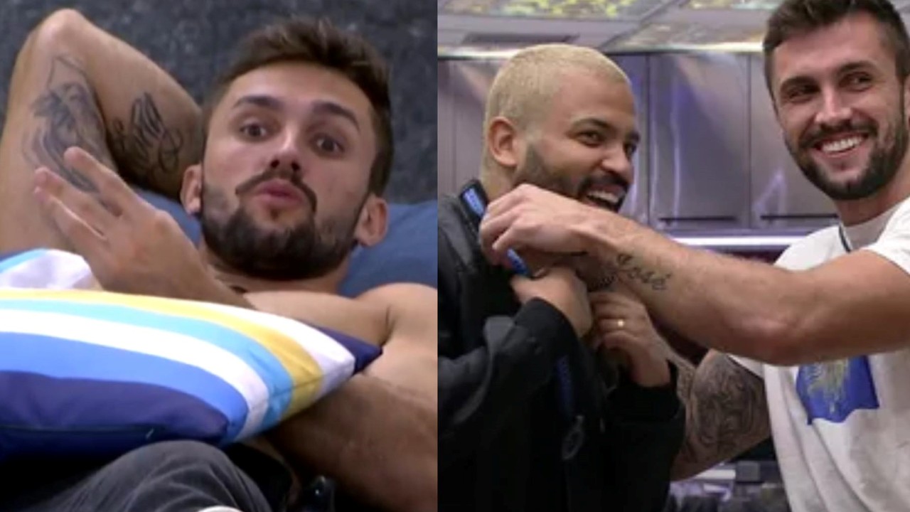 BBB21: Não pesou? Arthur encara com tranquilidade escolha por Projota ao invés de sister: “Se tiver que pagar o pato, eu pago”