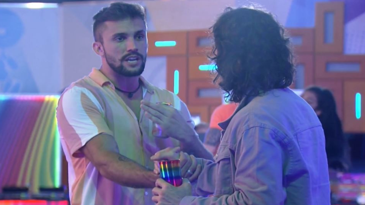 BBB21: Arthur e Fiuk acertam pendências e dão uma chance para amizade: ”Tava me incomodando muito”